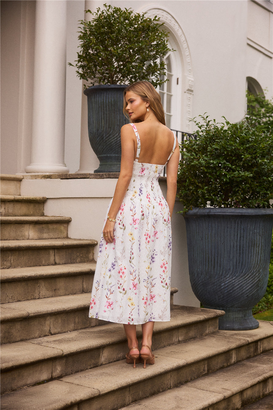 Whimsical Charm Maxi Dress Print-Seaa Fashion
