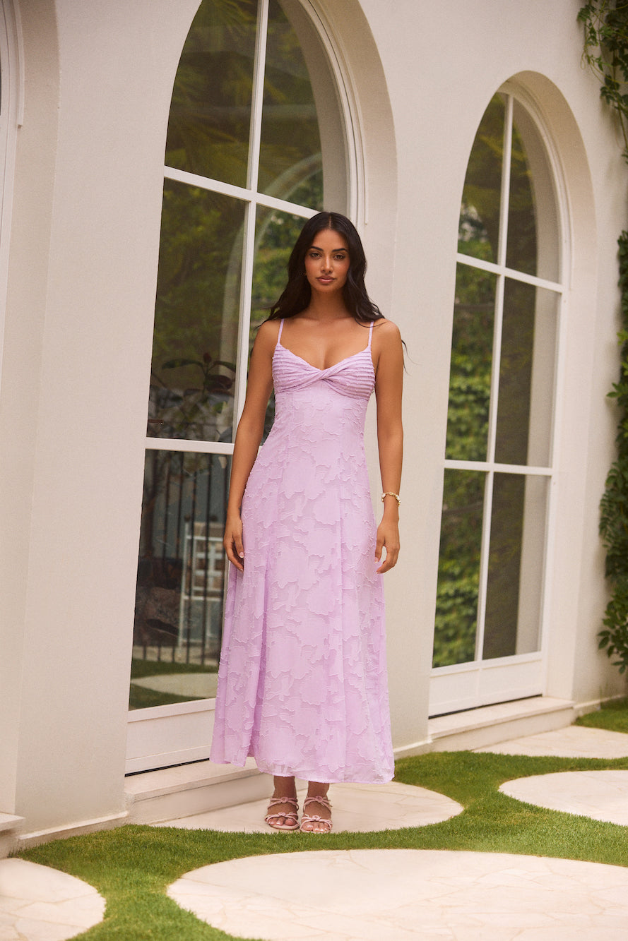 Habita Maxi Dress Lilac-Seaa Fashion