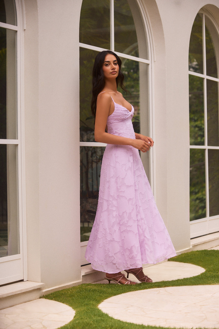Habita Maxi Dress Lilac-Seaa Fashion