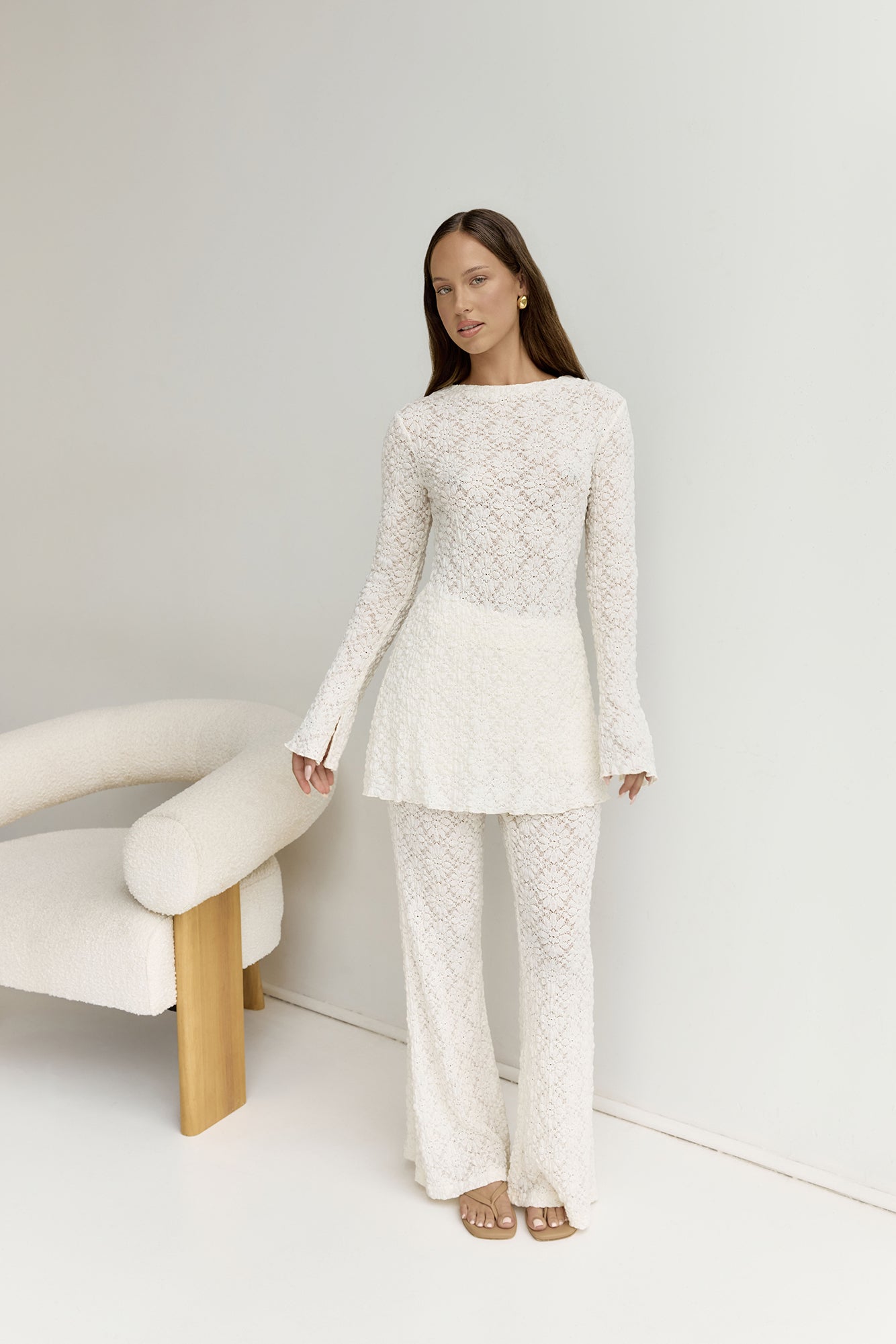 Wander With Me Set White-Seaa Fashion