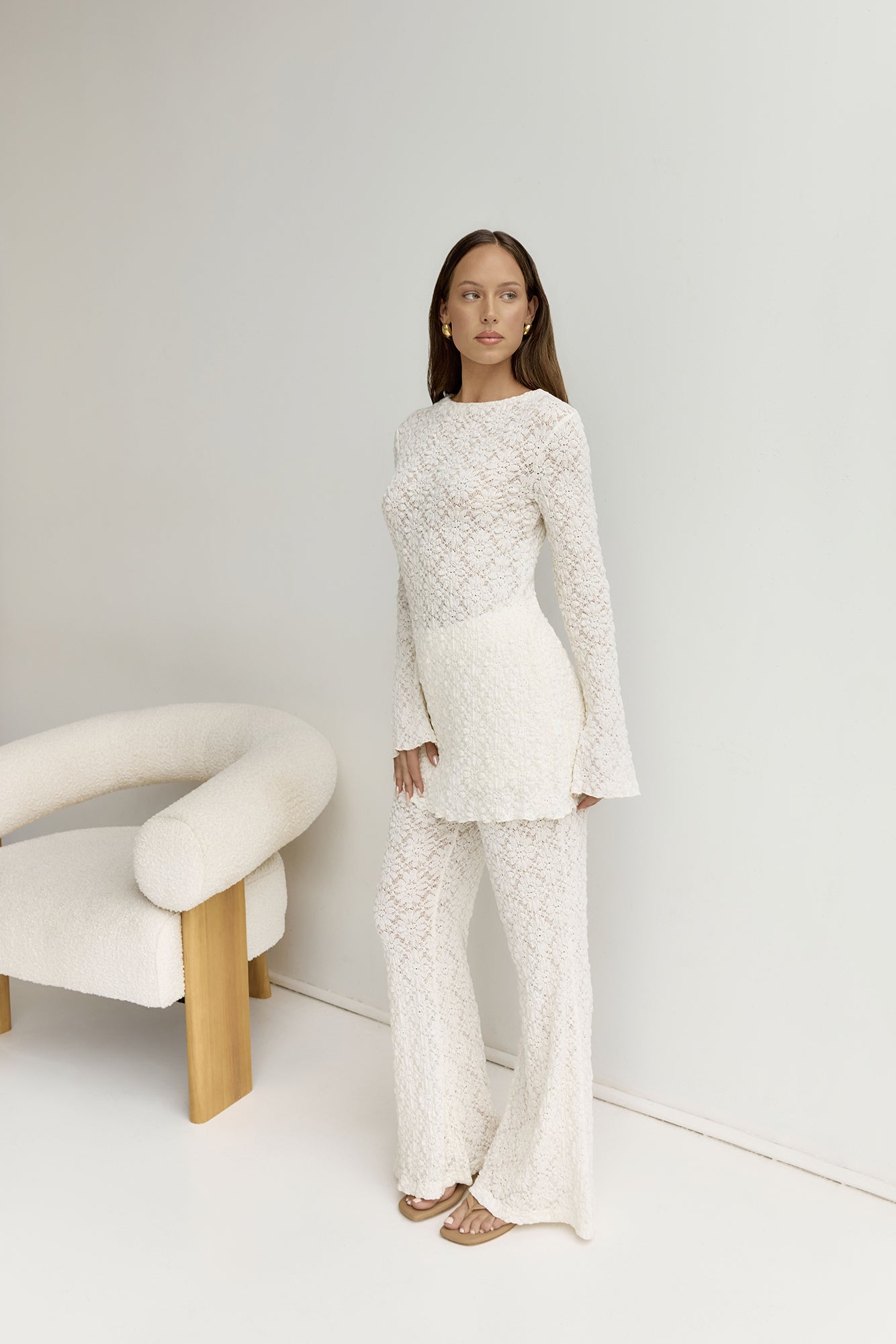 Wander With Me Set White-Seaa Fashion