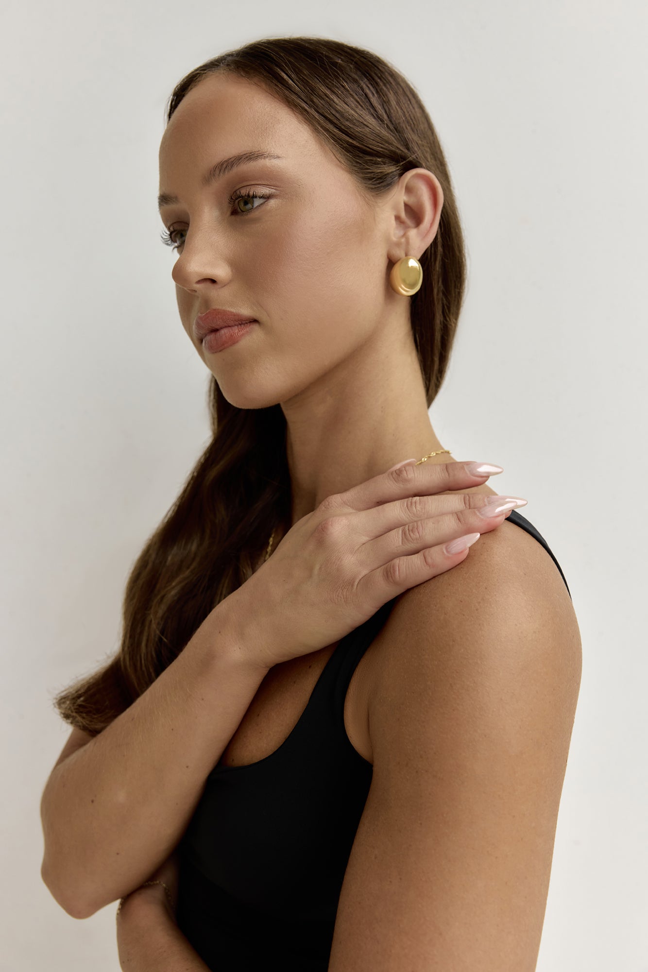 French Love Earrings Gold-Seaa Fashion