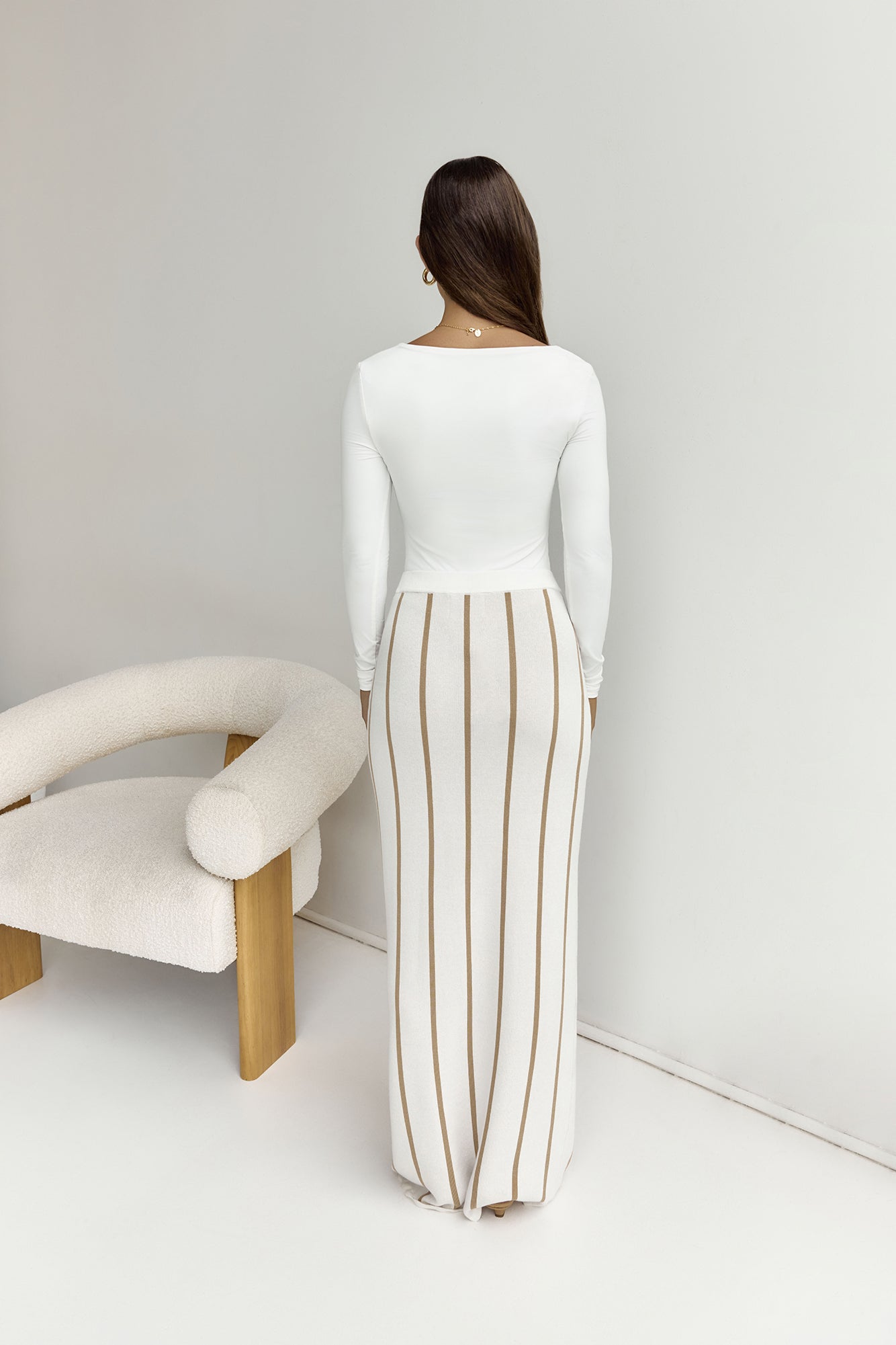 BASE Second Skin Long Sleeve Bodysuit White-Seaa Fashion