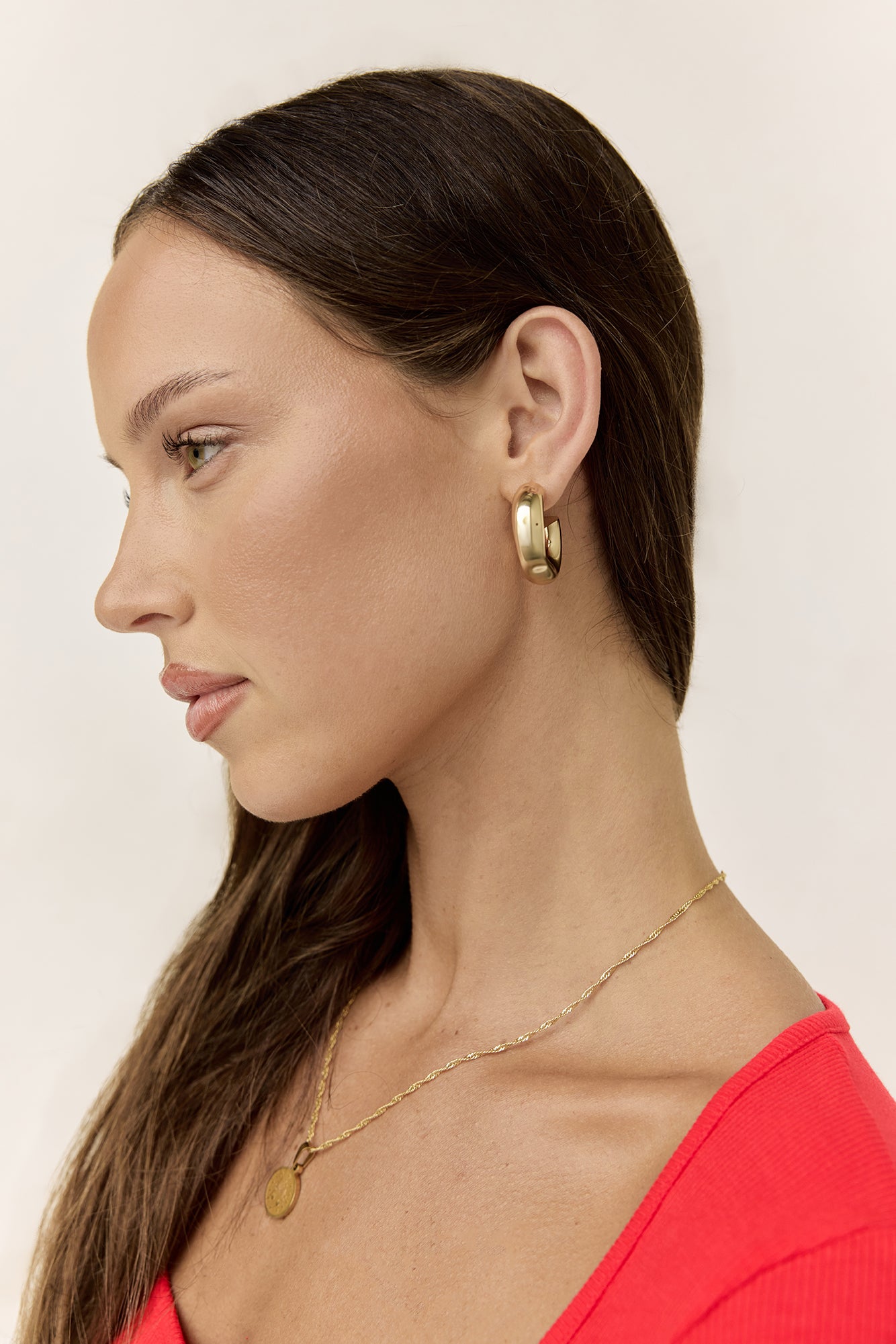 18k Gold Plated Girls Night Earrings Gold-Seaa Fashion