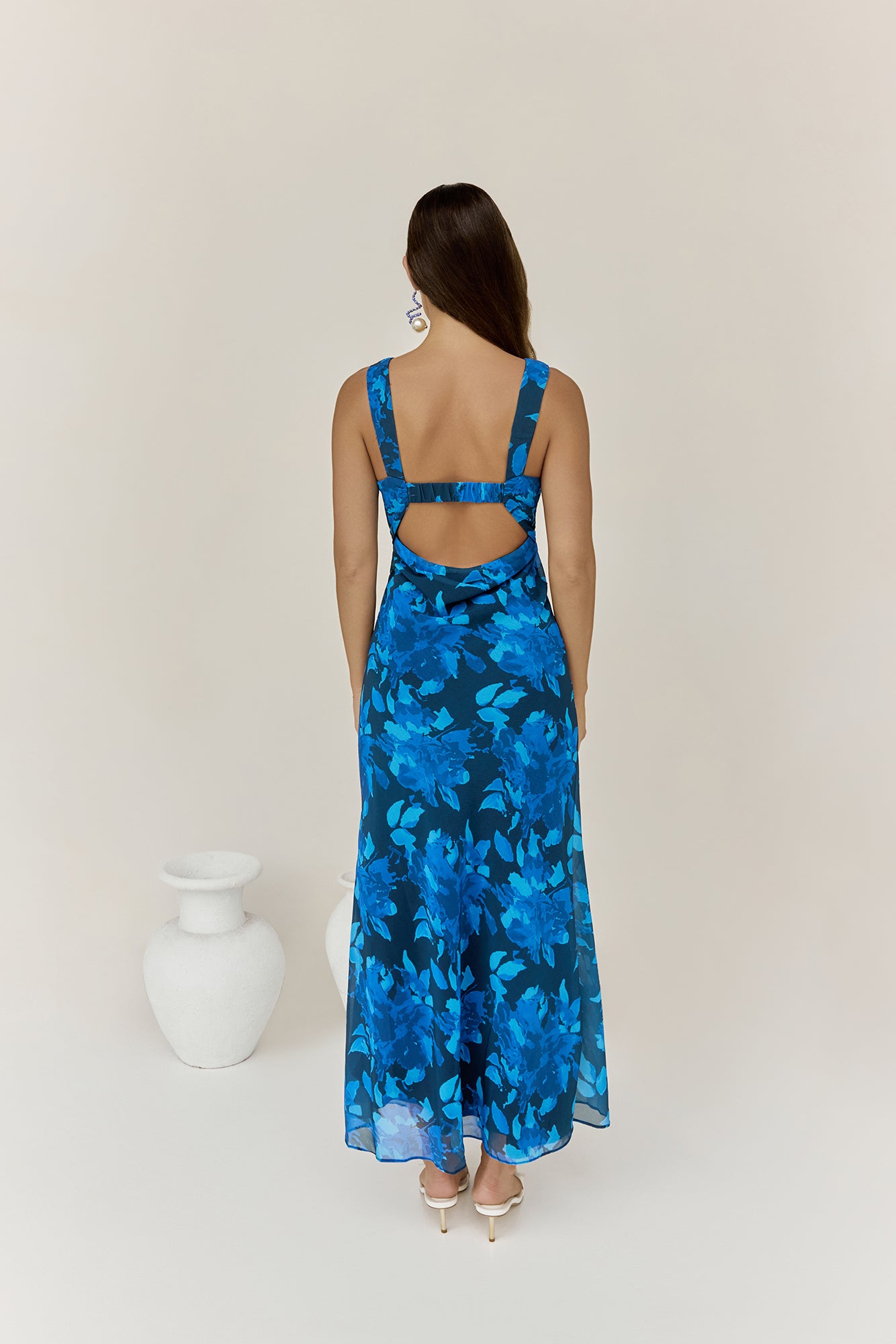 Just Landed Looks Maxi Dress Blue-Seaa Fashion