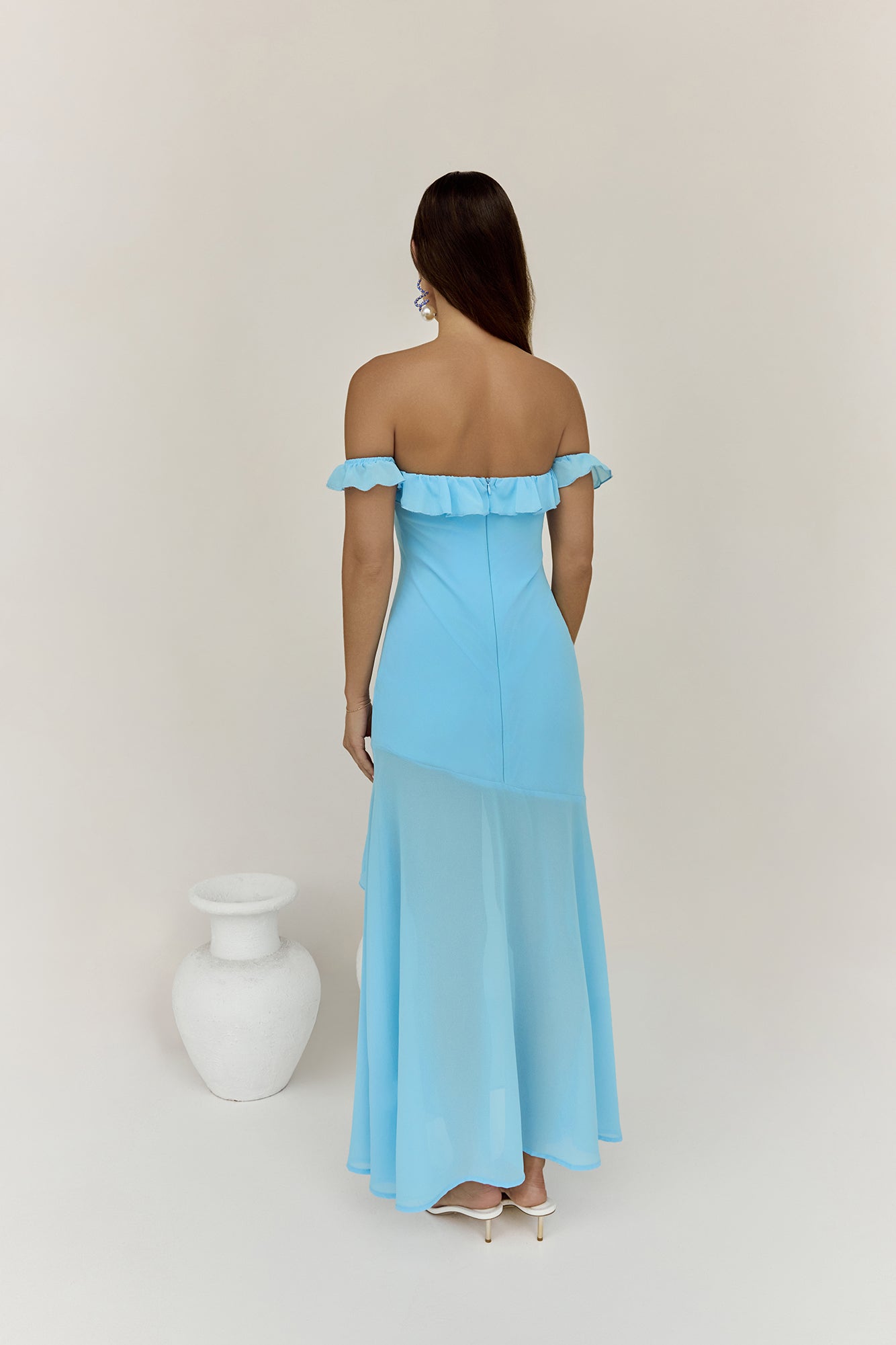 Chasing Waves Maxi Dress Blue-Seaa Fashion