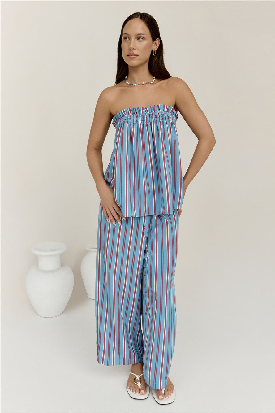 Everly Set Blue-Seaa Fashion