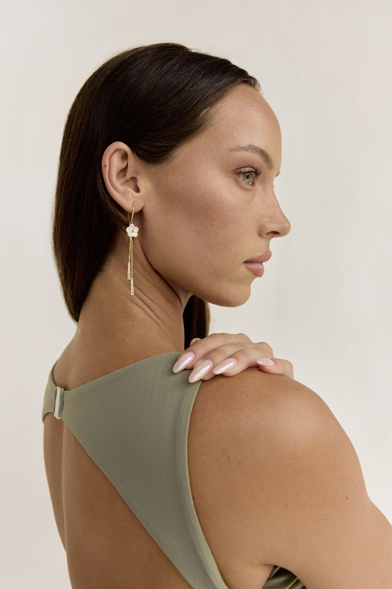 Natalina Earrings Gold-Seaa Fashion