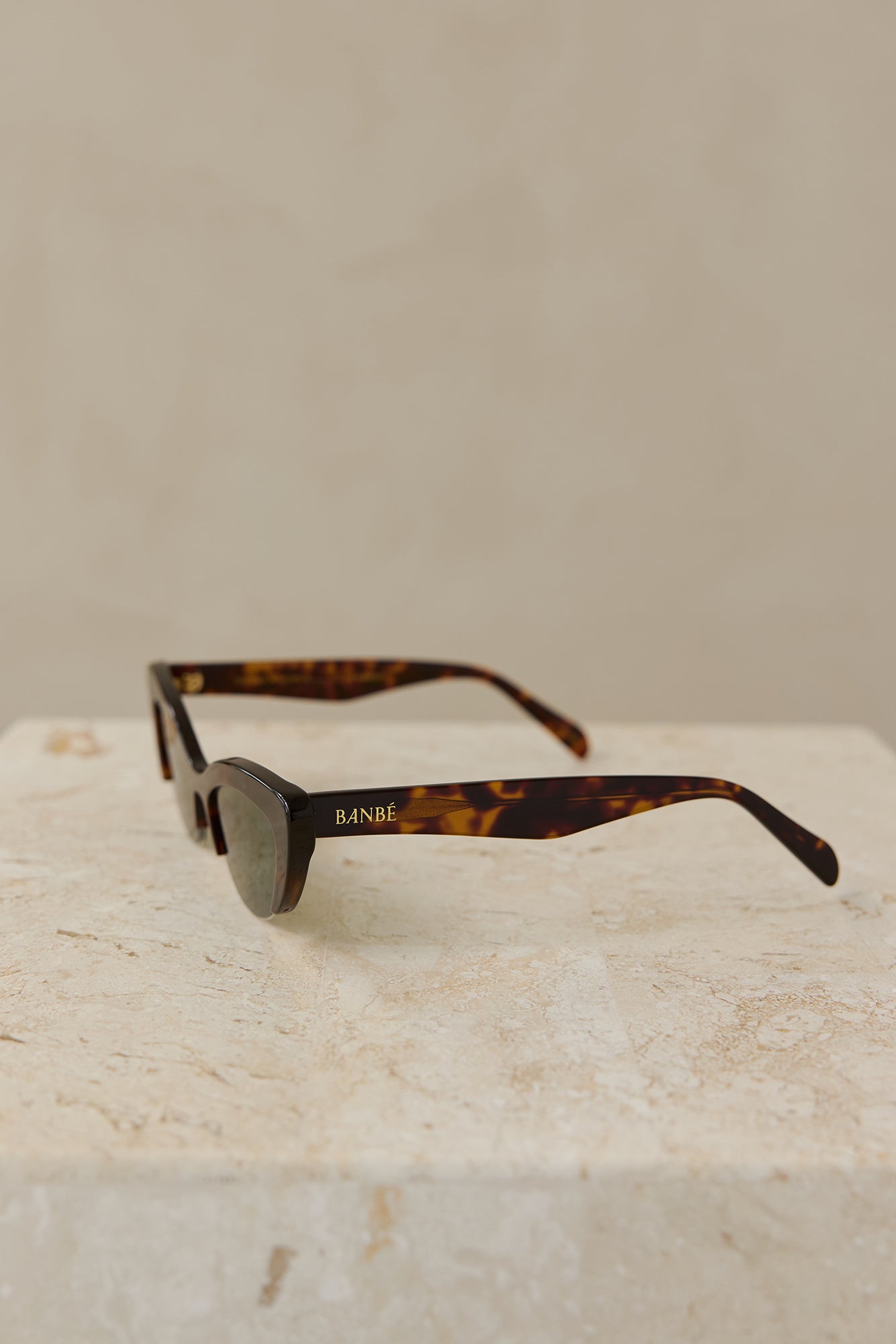 BANBÉ The Ambrosio Sunglasses Havana Green-Seaa Fashion