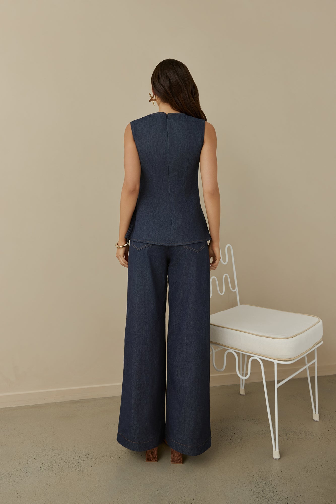 Seafarer Denim Set Navy-Seaa Fashion