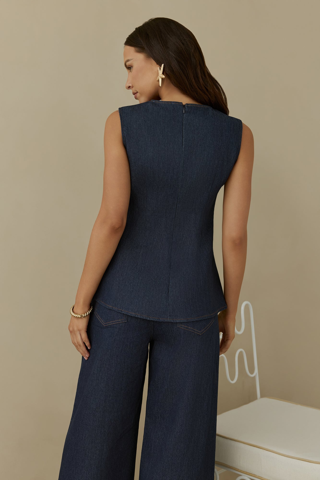 Seafarer Denim Set Navy-Seaa Fashion