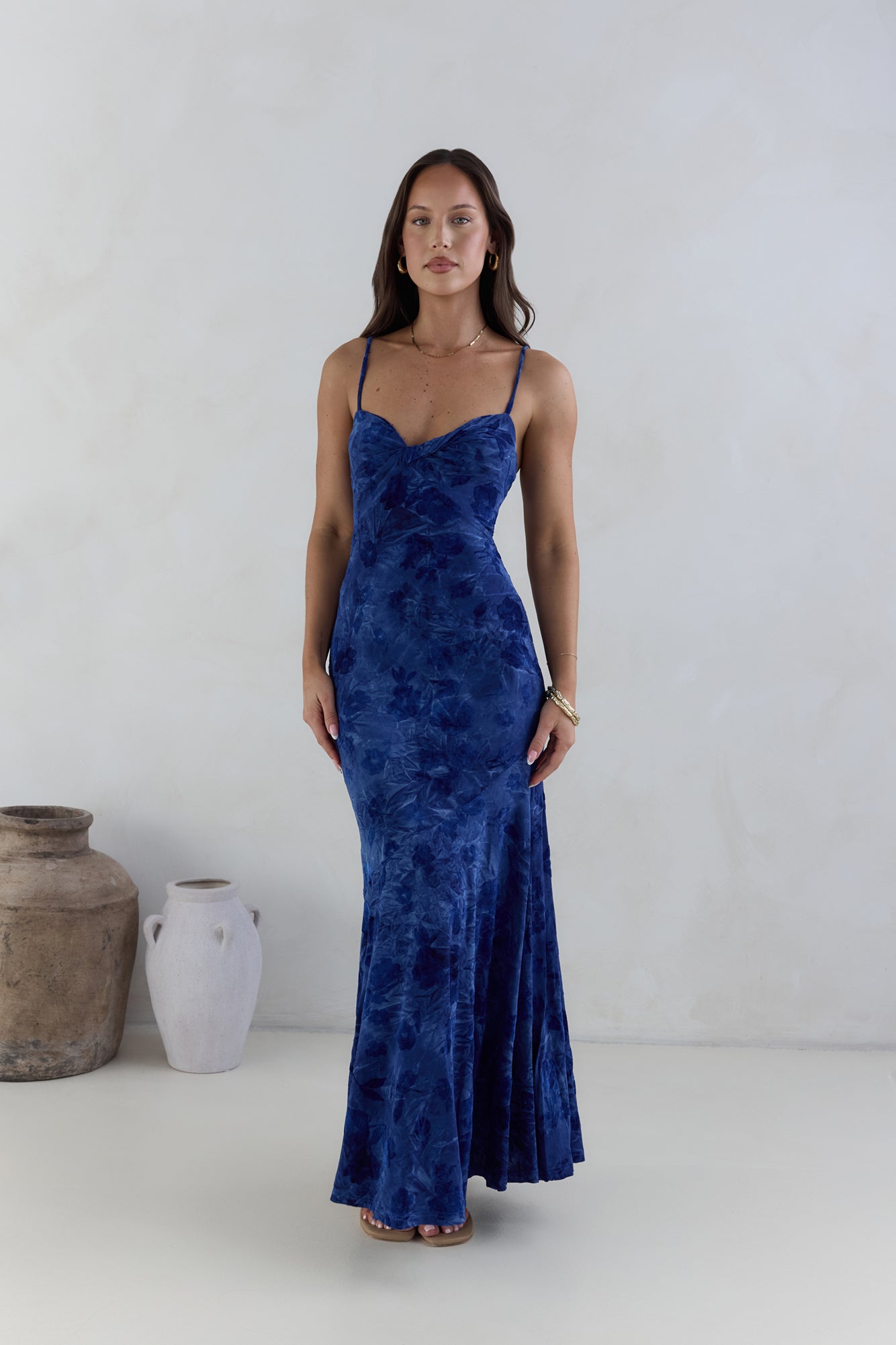 Wander In Style Maxi Dress Blue-Seaa Fashion
