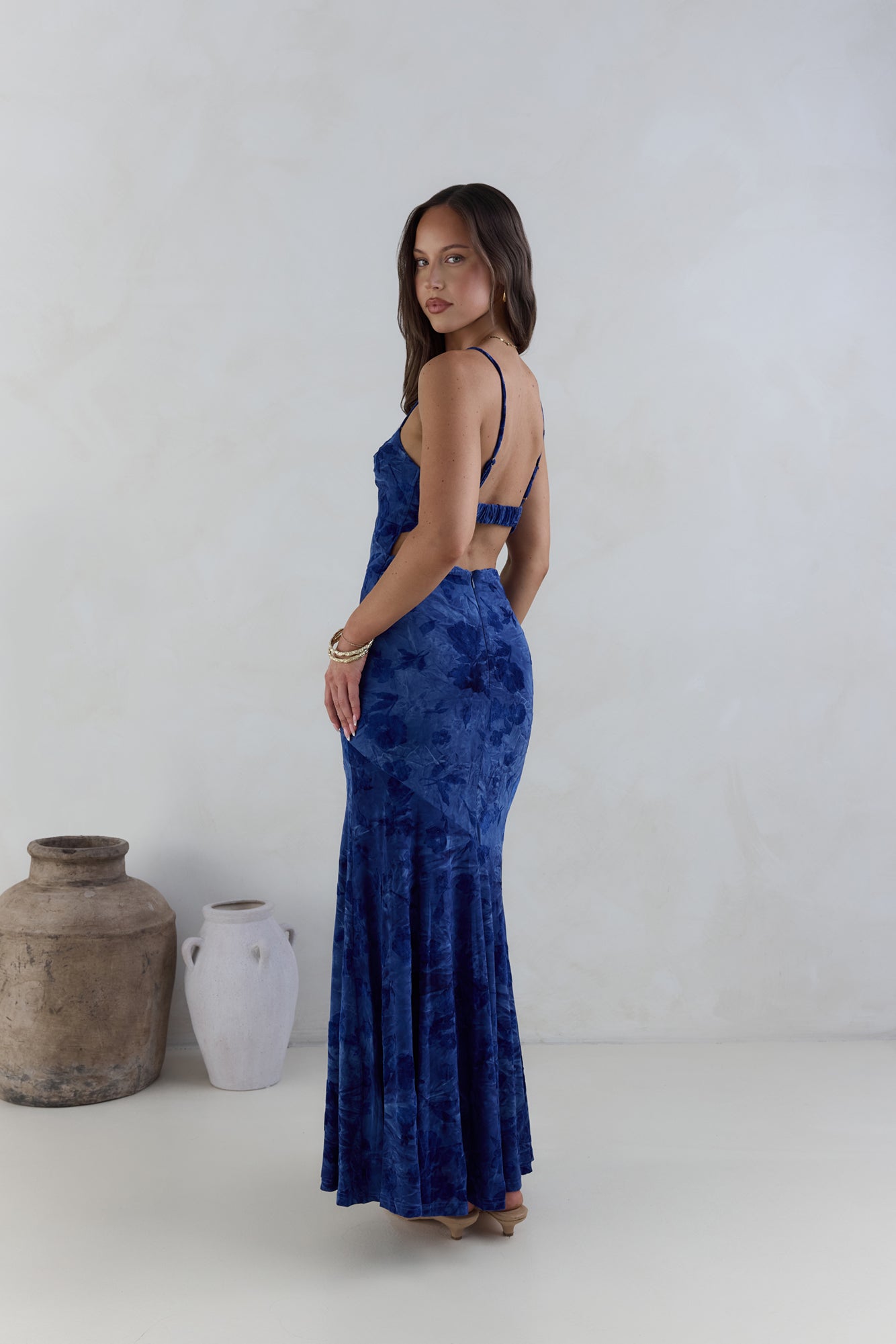 Wander In Style Maxi Dress Blue-Seaa Fashion