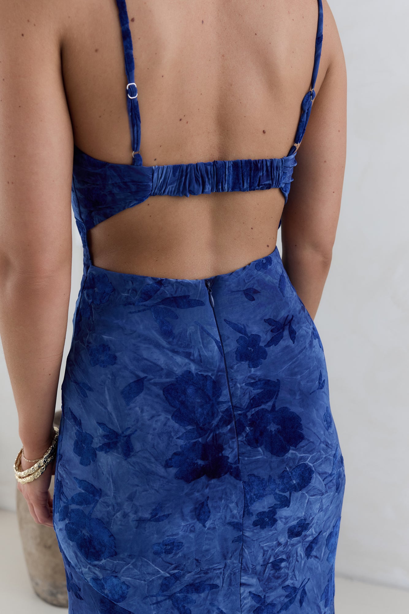 Wander In Style Maxi Dress Blue-Seaa Fashion