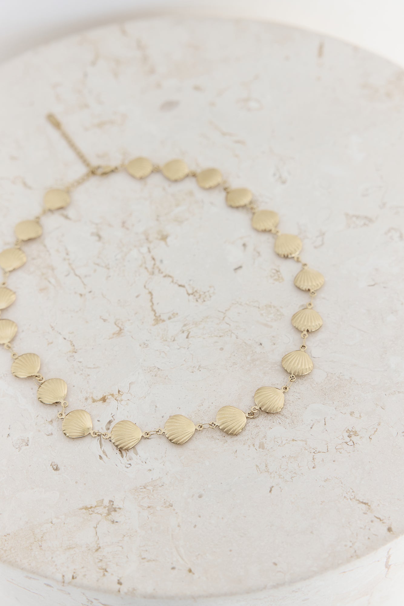 Wave Kissed Necklace Gold-Seaa Fashion