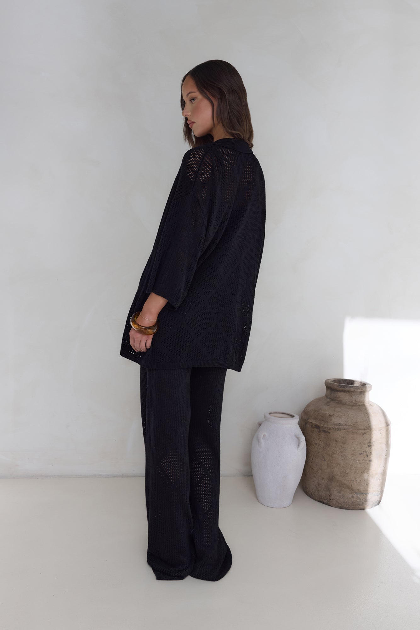 Coral Sands Top Black-Seaa Fashion