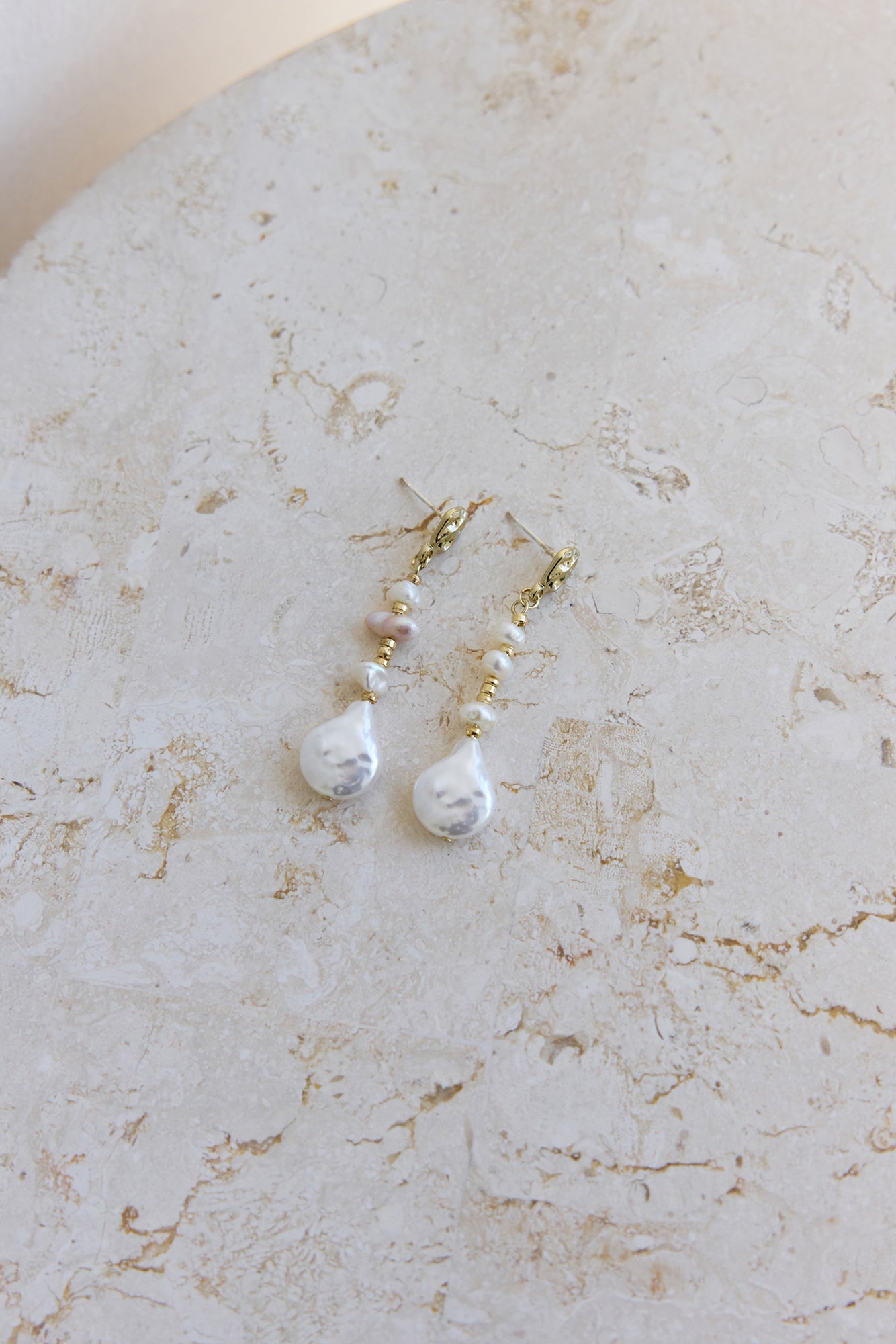 To The Show Earrings Gold-Seaa Fashion