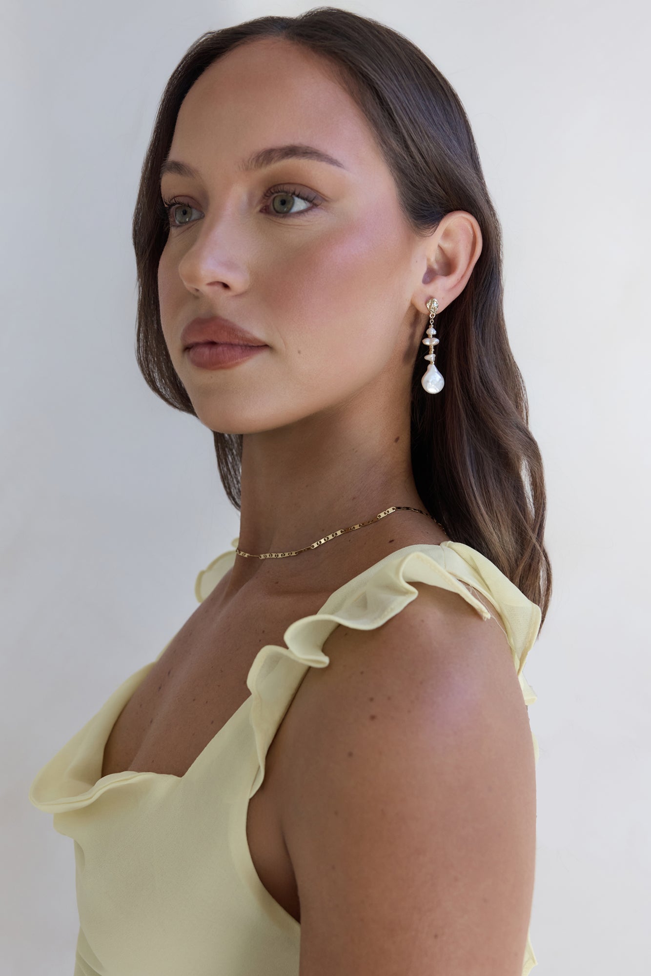 To The Show Earrings Gold-Seaa Fashion