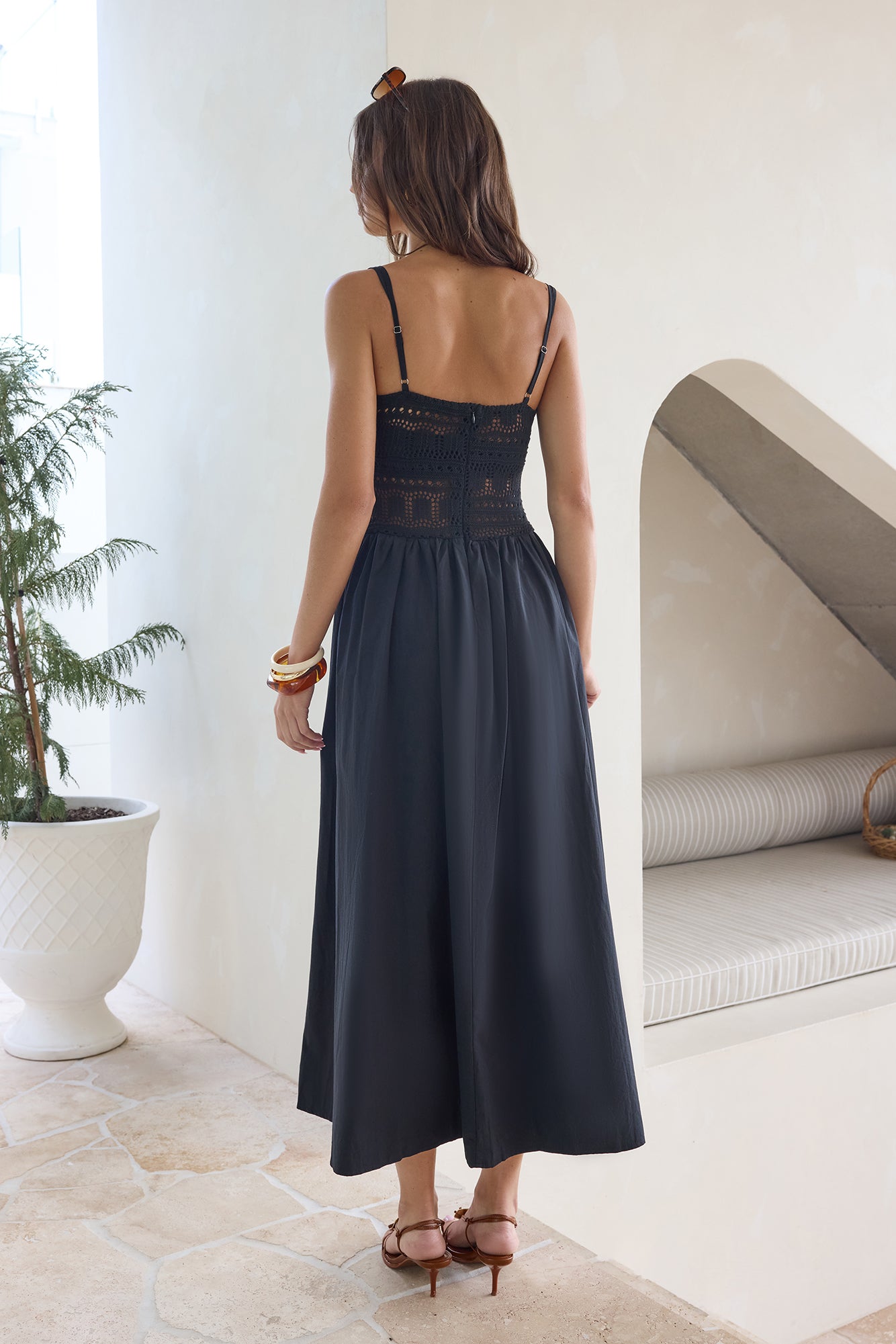 Heat Wave Maxi Dress Black-Seaa Fashion