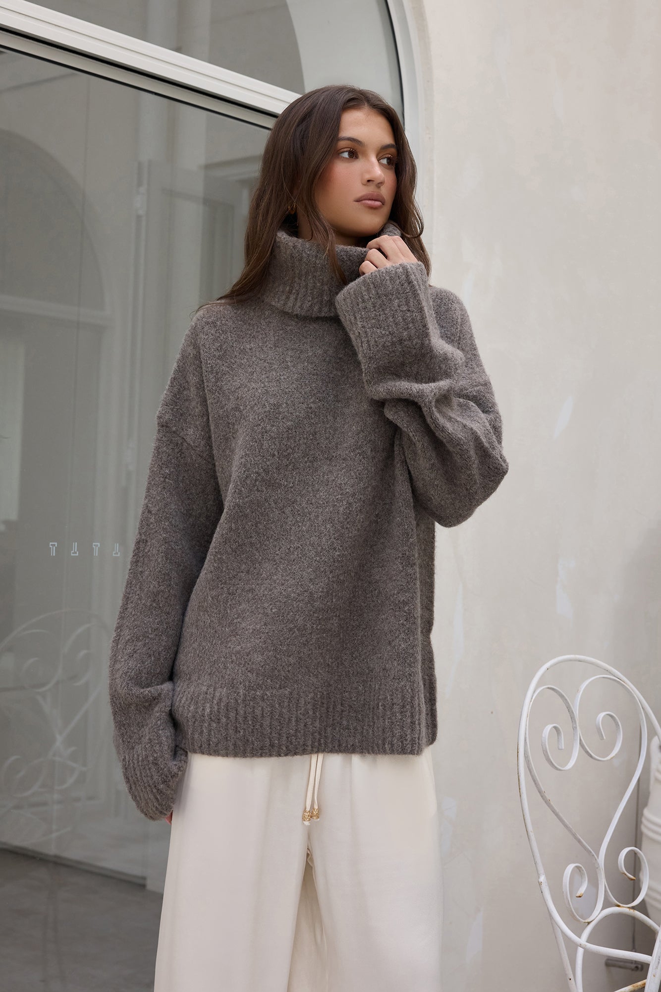 SNDYS Winnie Jumper Ash-Seaa Fashion