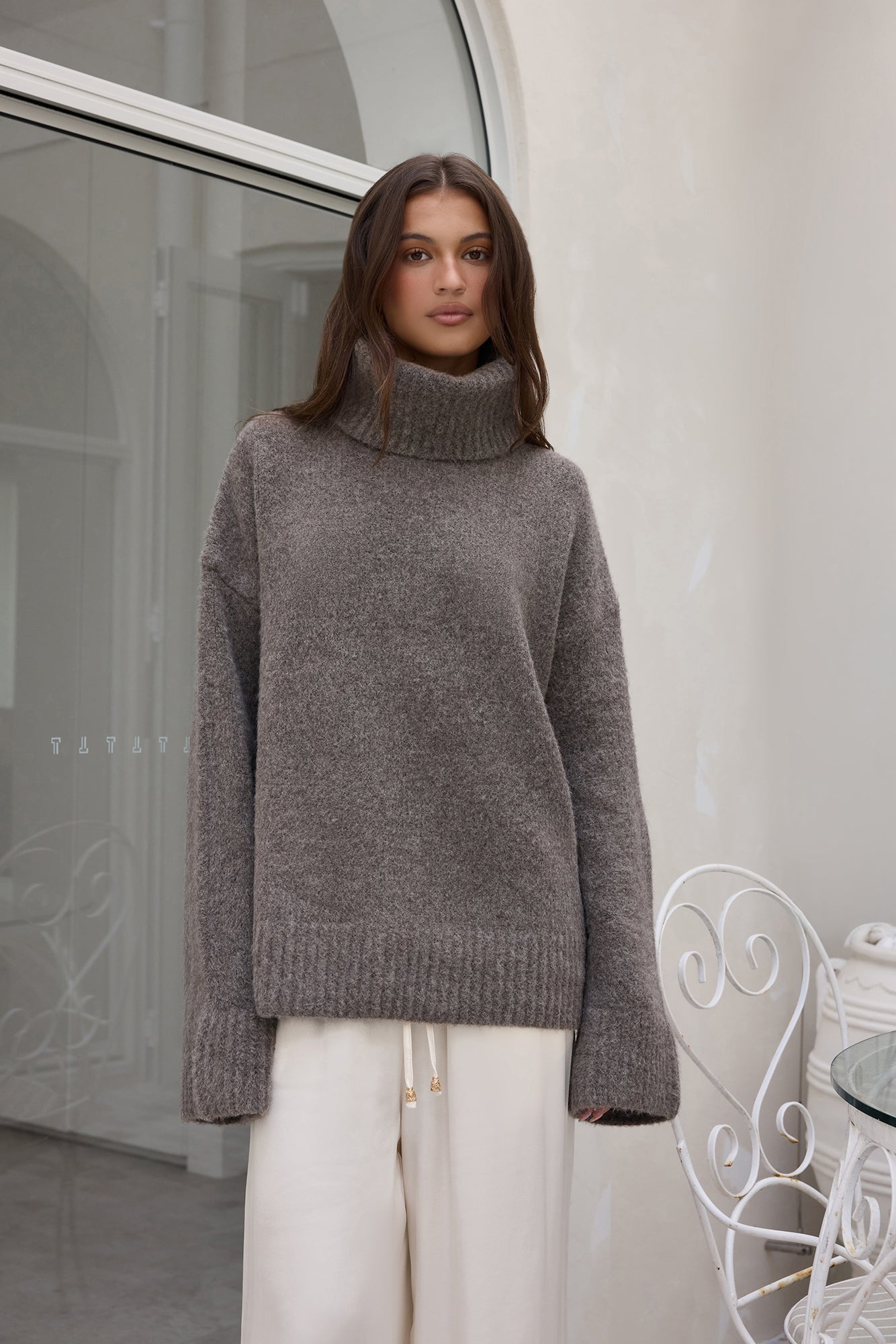 SNDYS Winnie Jumper Ash-Seaa Fashion