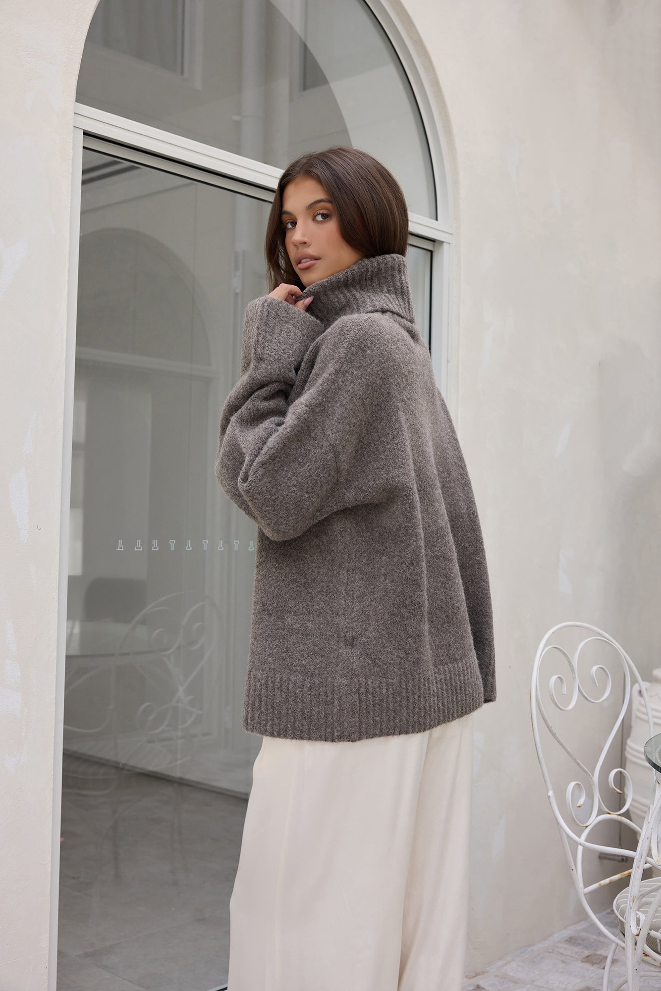 SNDYS Winnie Jumper Ash-Seaa Fashion