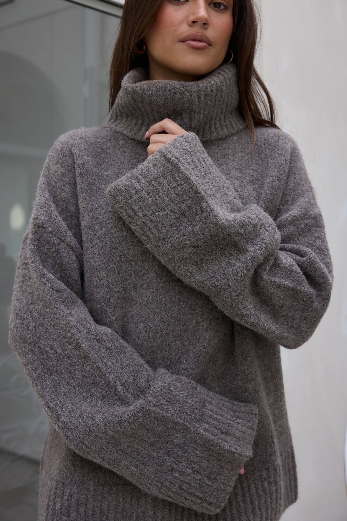 SNDYS Winnie Jumper Ash-Seaa Fashion