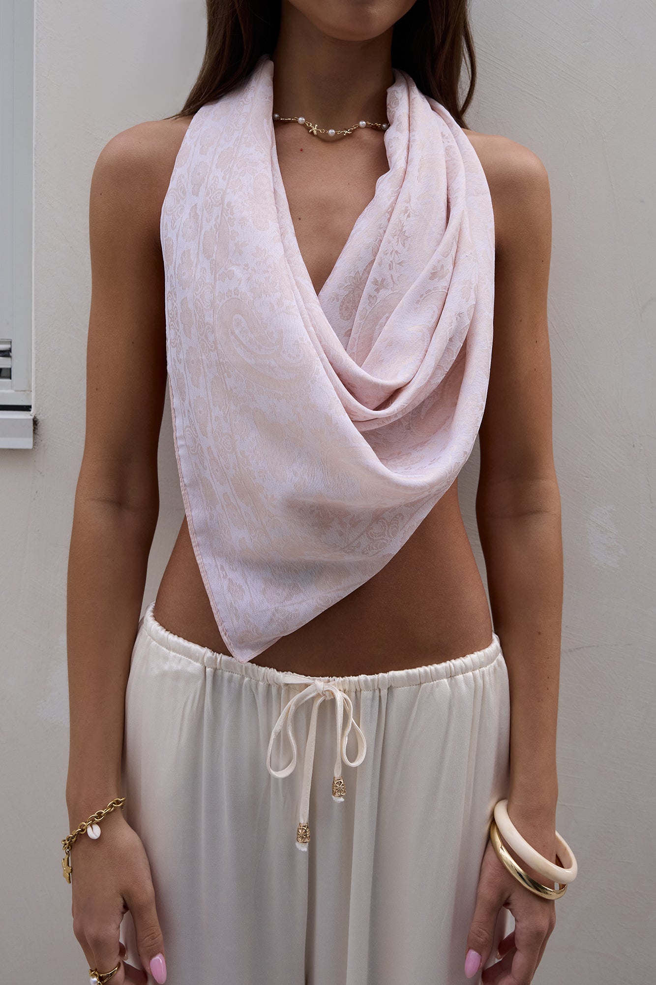 Hearts Of Two Necklace Gold-Seaa Fashion