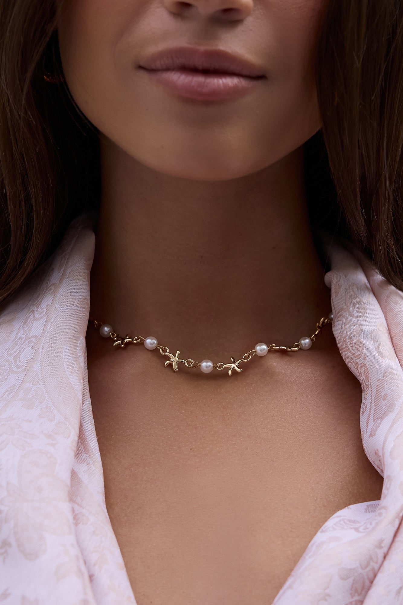 Hearts Of Two Necklace Gold-Seaa Fashion