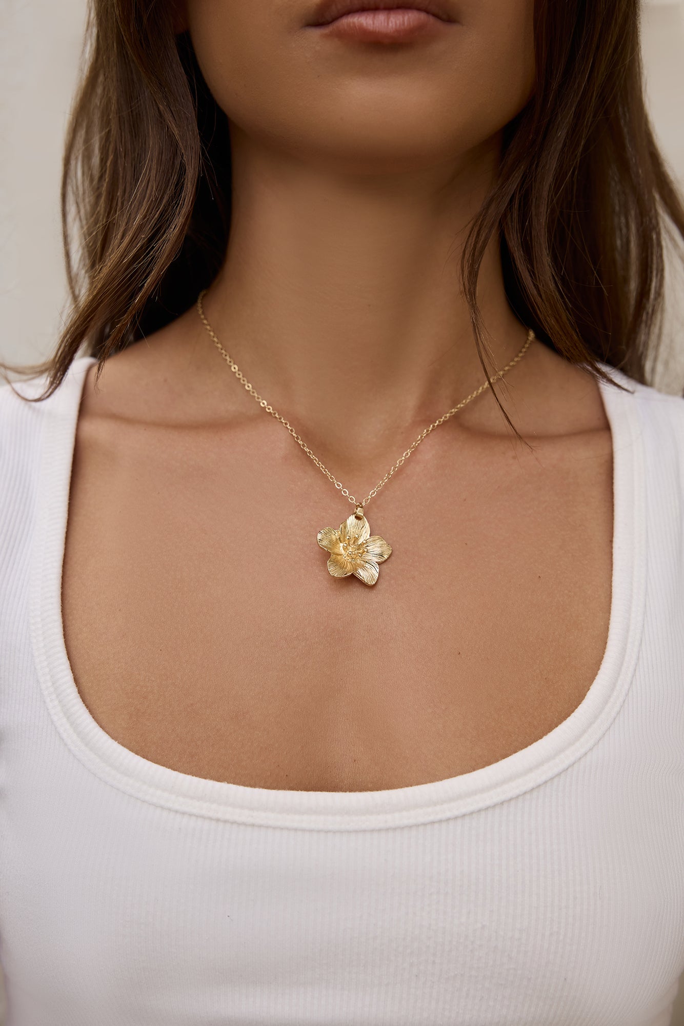 Salt Bloom Necklace Gold-Seaa Fashion
