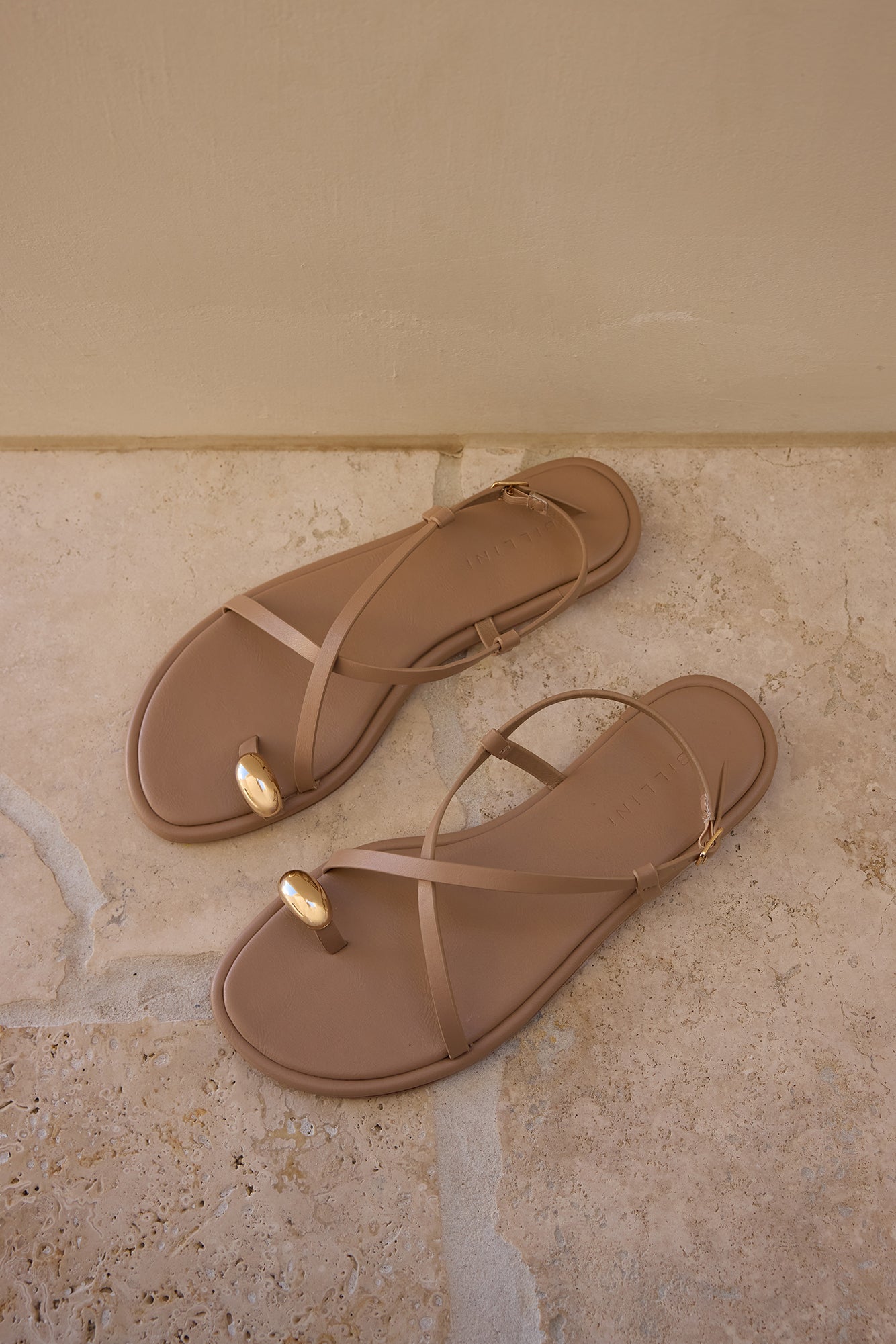 Chandra Sandal Light Cashew-Seaa Fashion