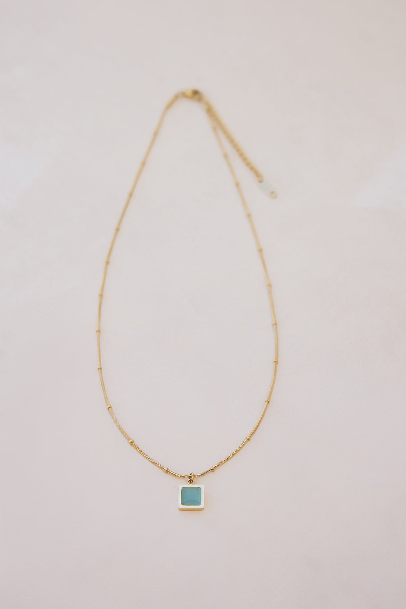 Ocean Eyes Necklace Gold-Seaa Fashion