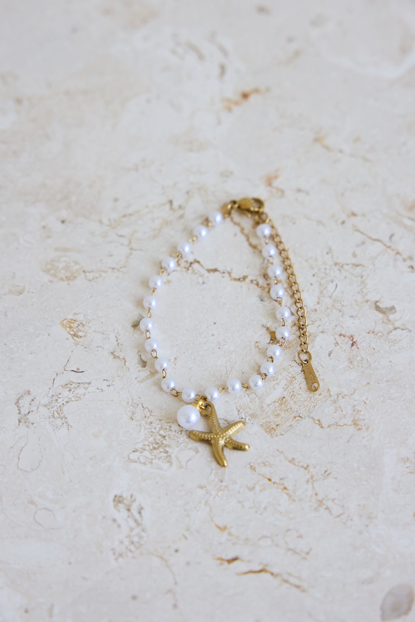 Vacay Vibes Bracelet Gold Pearl-Seaa Fashion