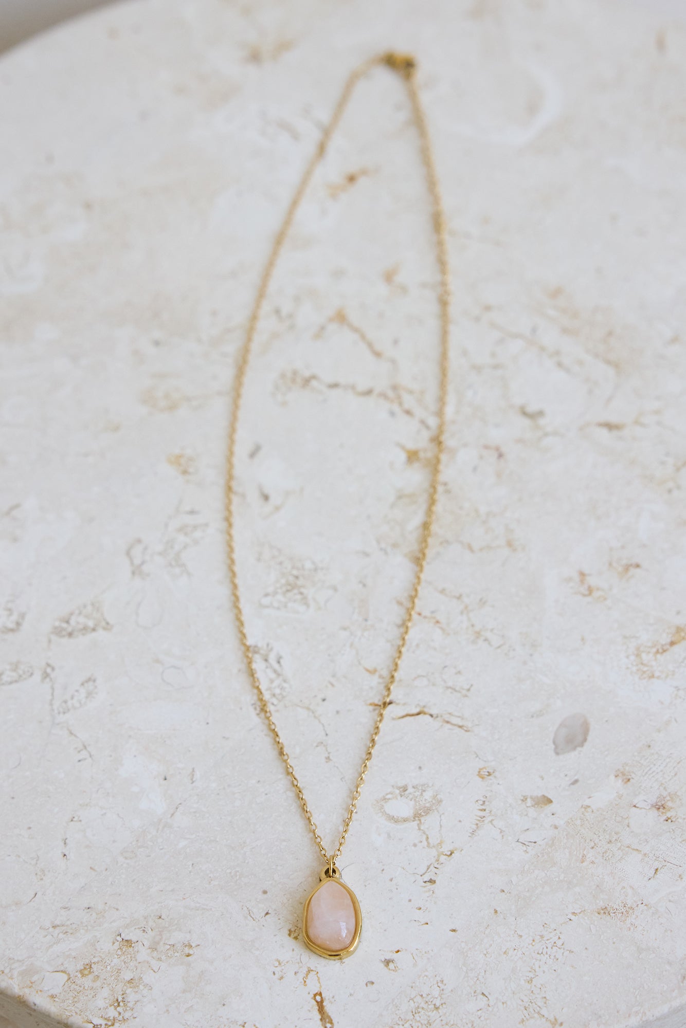 Tropic Soul Necklace Pink Gold-Seaa Fashion