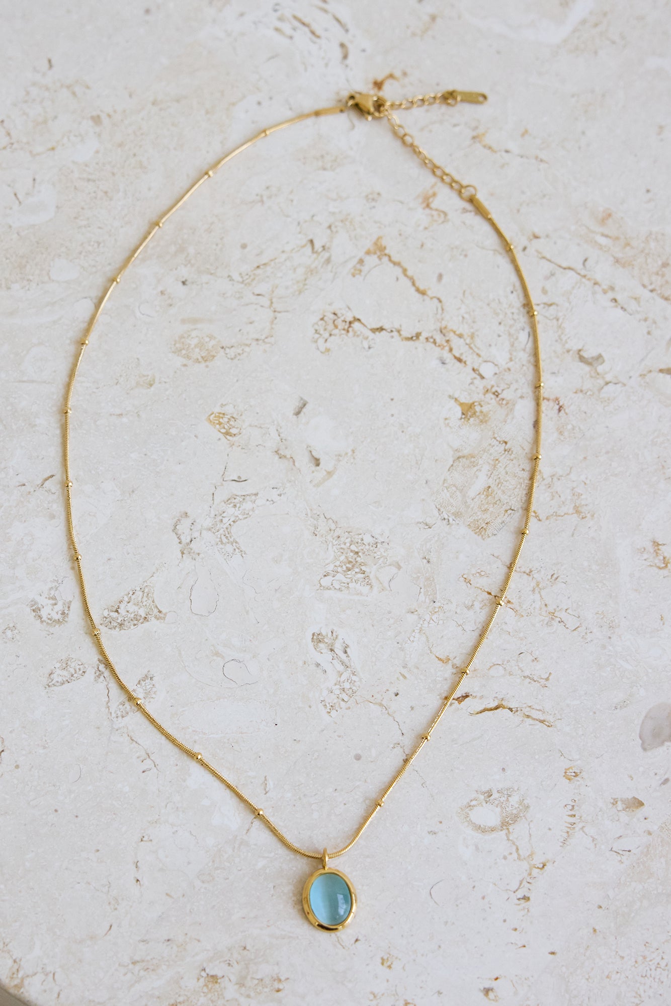 Sea Lantern Necklace Gold-Seaa Fashion