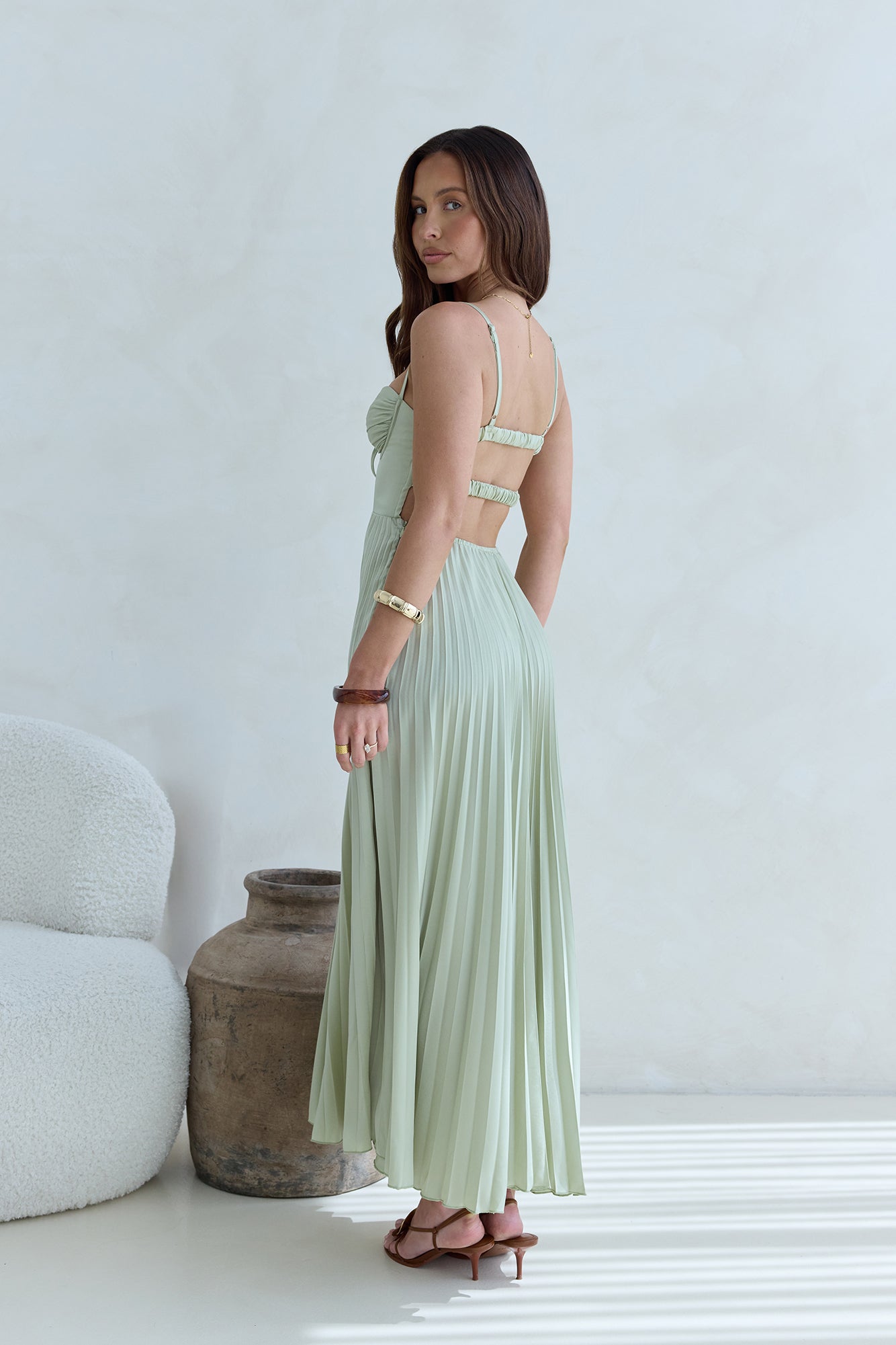 Del Mar Maxi Dress Green-Seaa Fashion