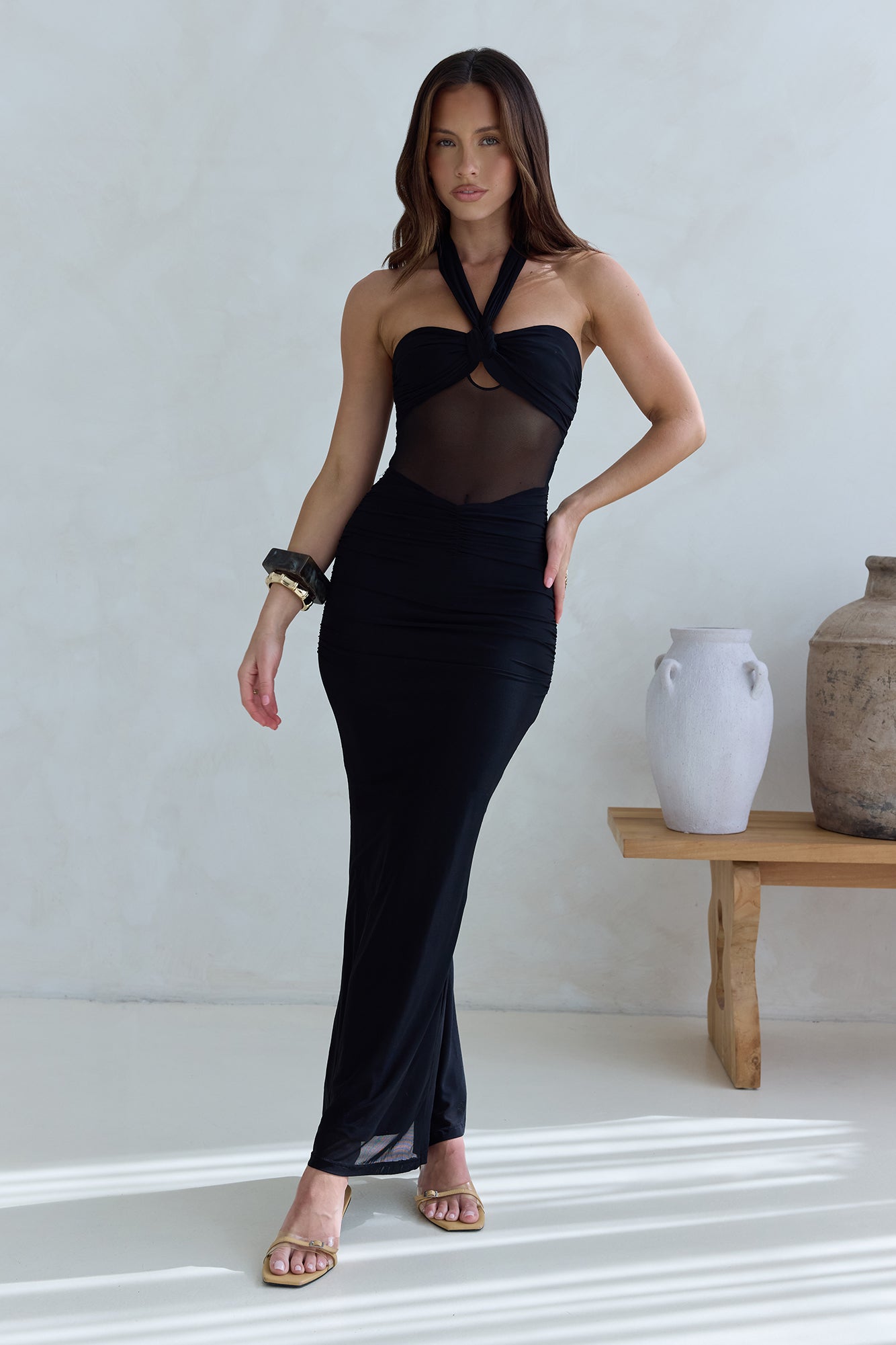 Midnight Muse Maxi Dress Black-Seaa Fashion