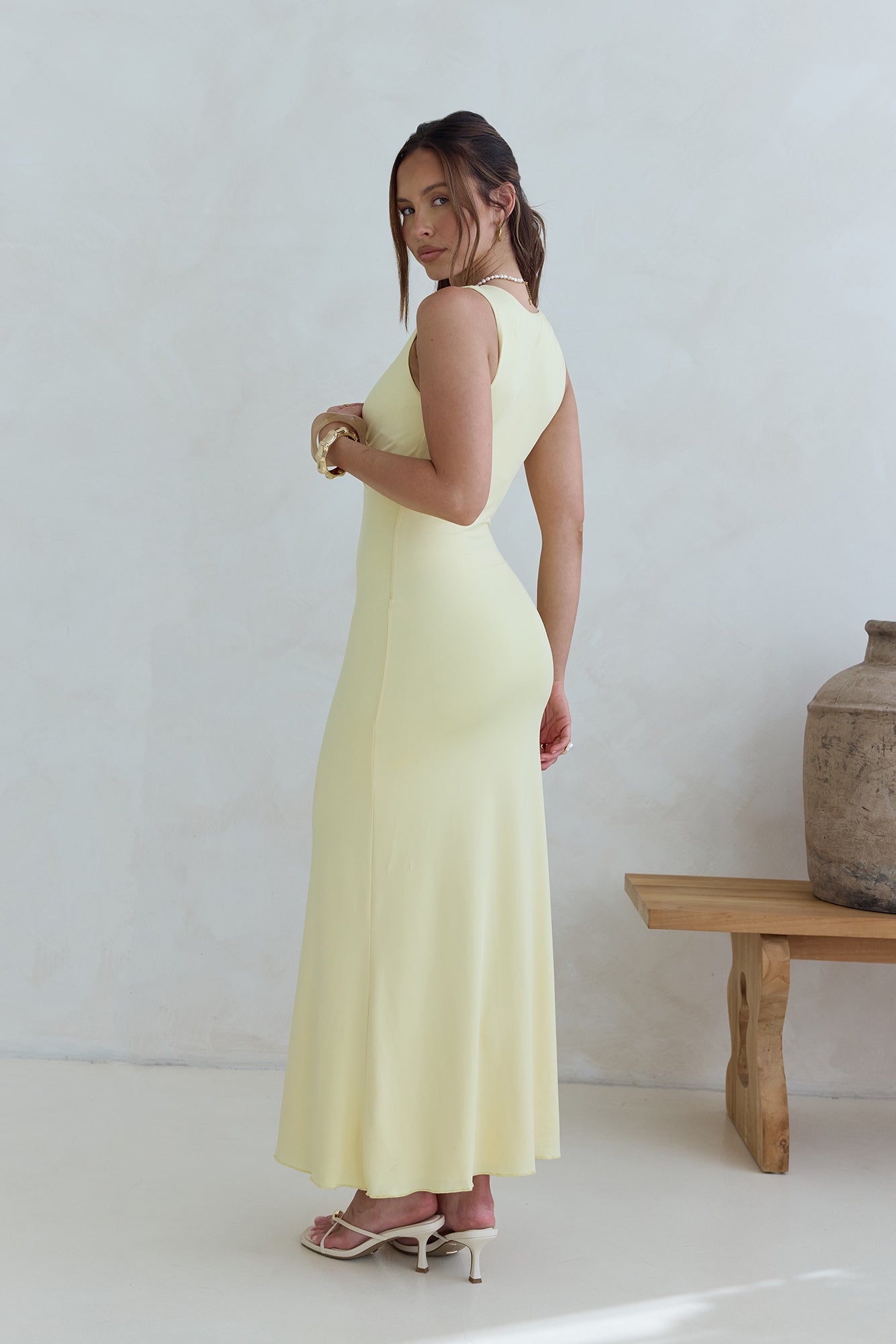Coastal Caprice Maxi Dress Yellow-Seaa Fashion
