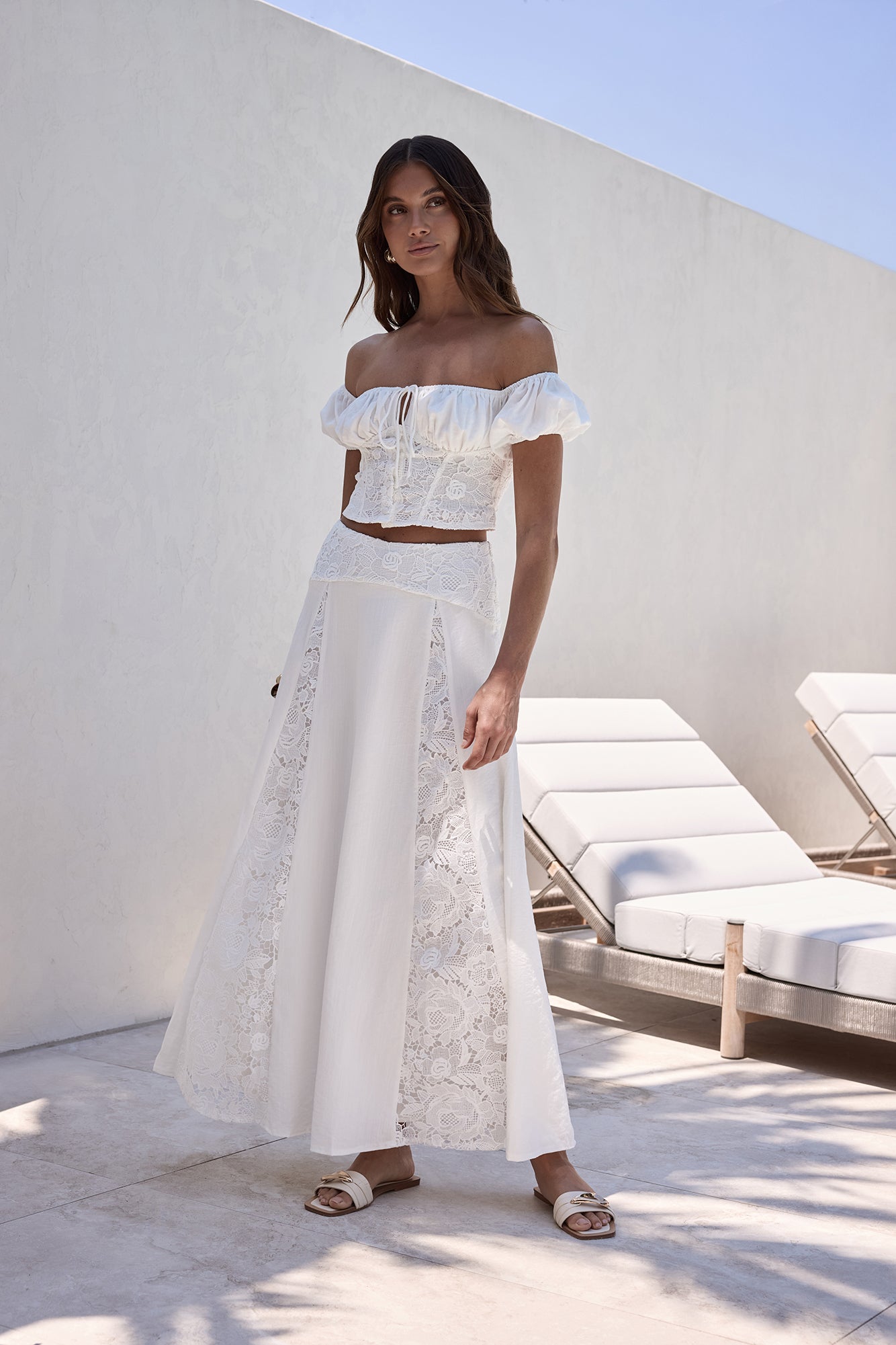 Sandy Shoreline Set White-Seaa Fashion