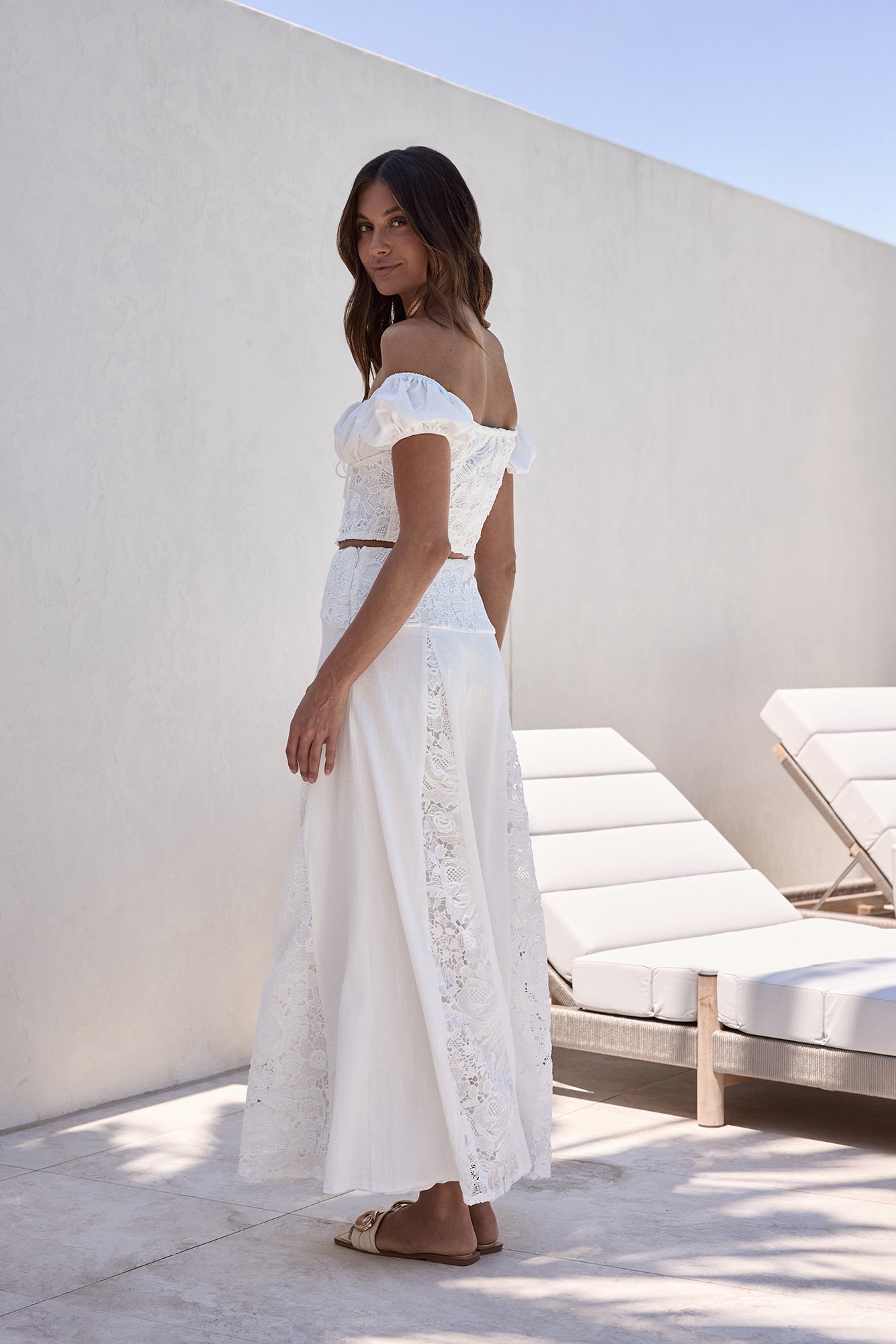 Sandy Shoreline Set White-Seaa Fashion