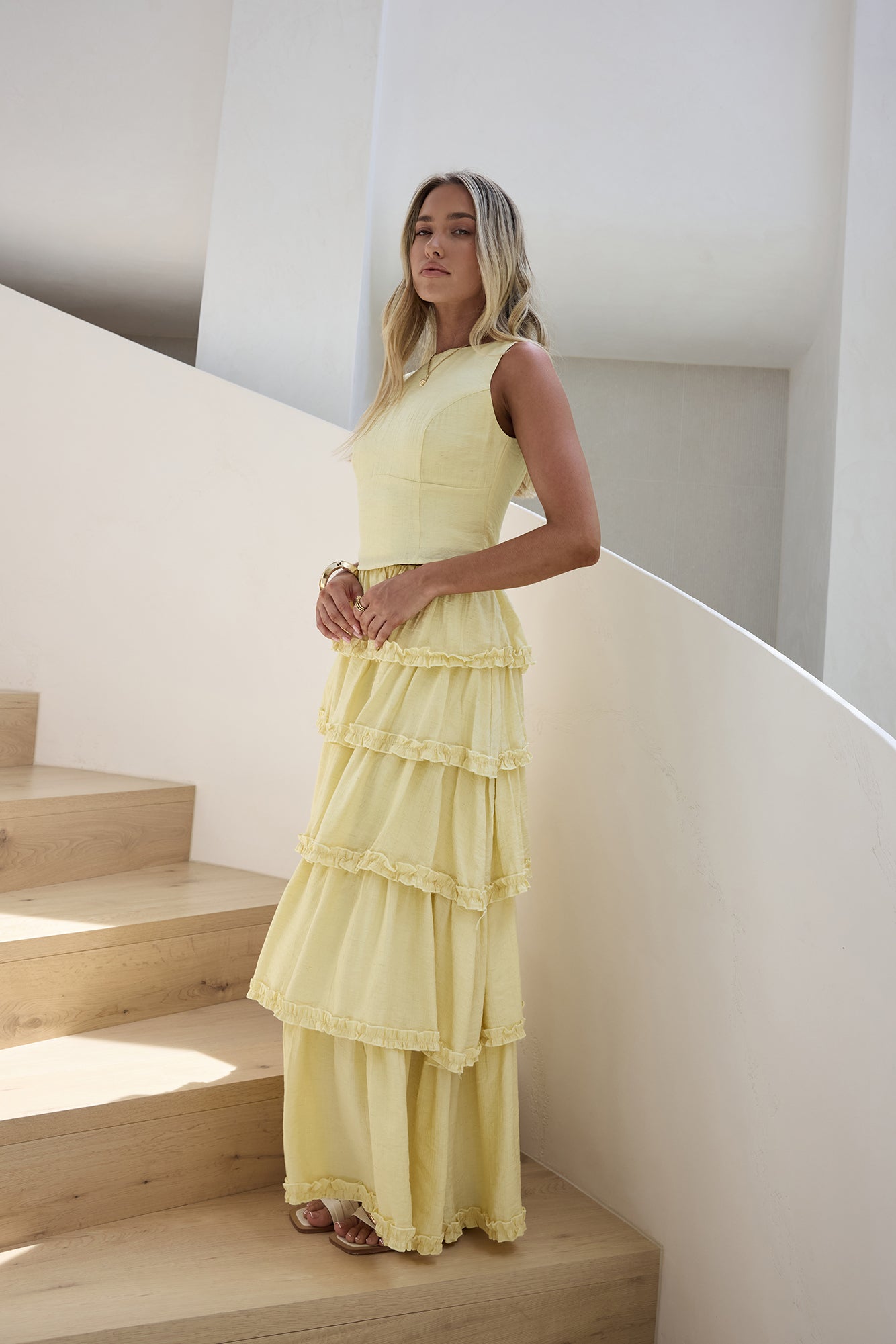 Sundown Glow Set Yellow-Seaa Fashion