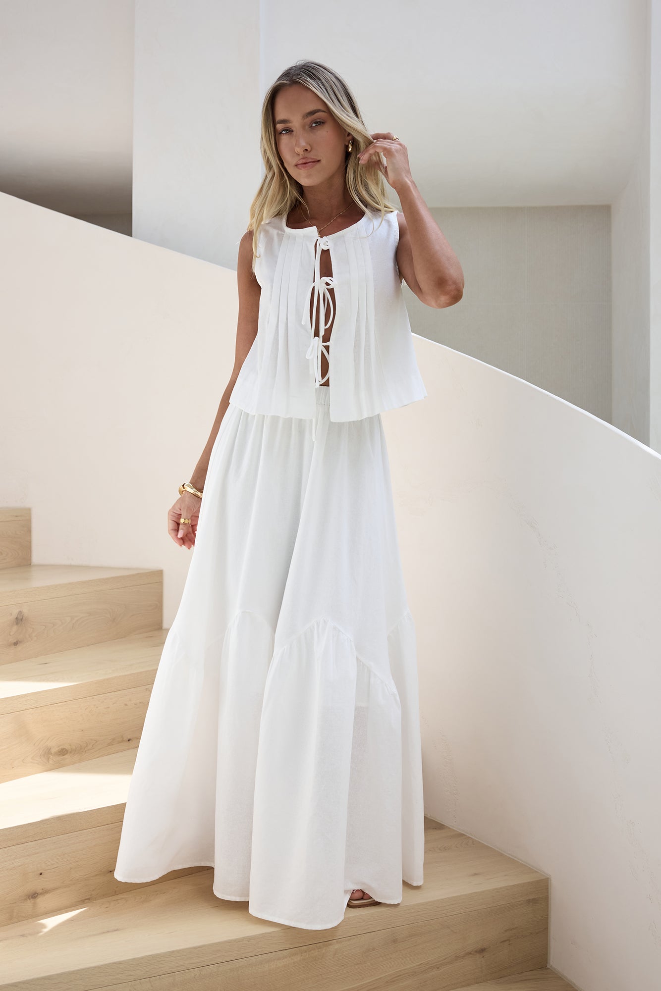 Sweet Sunkiss Set White-Seaa Fashion