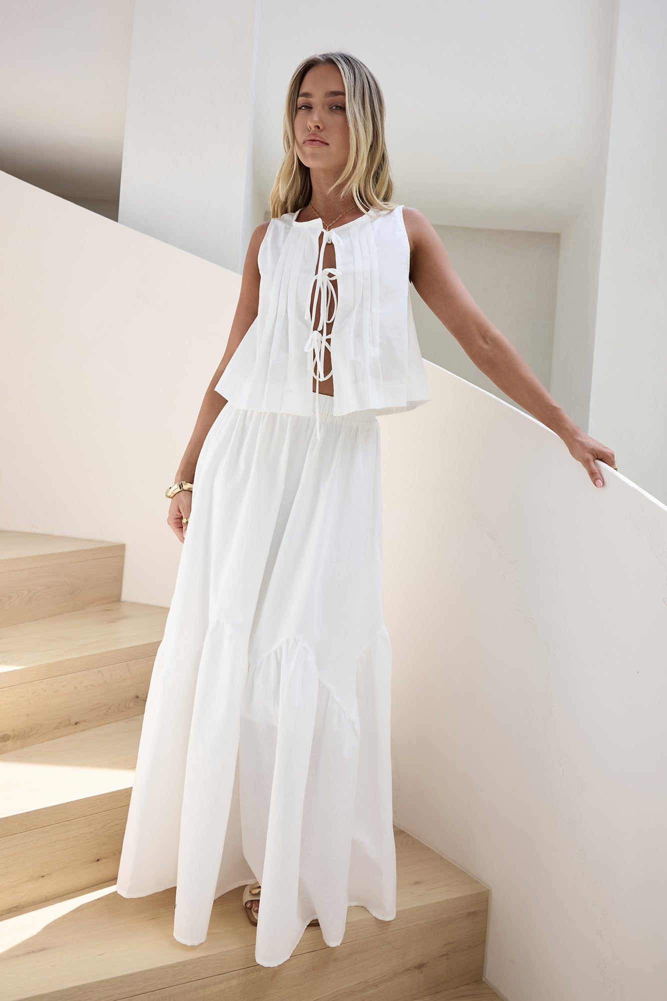 Sweet Sunkiss Set White-Seaa Fashion