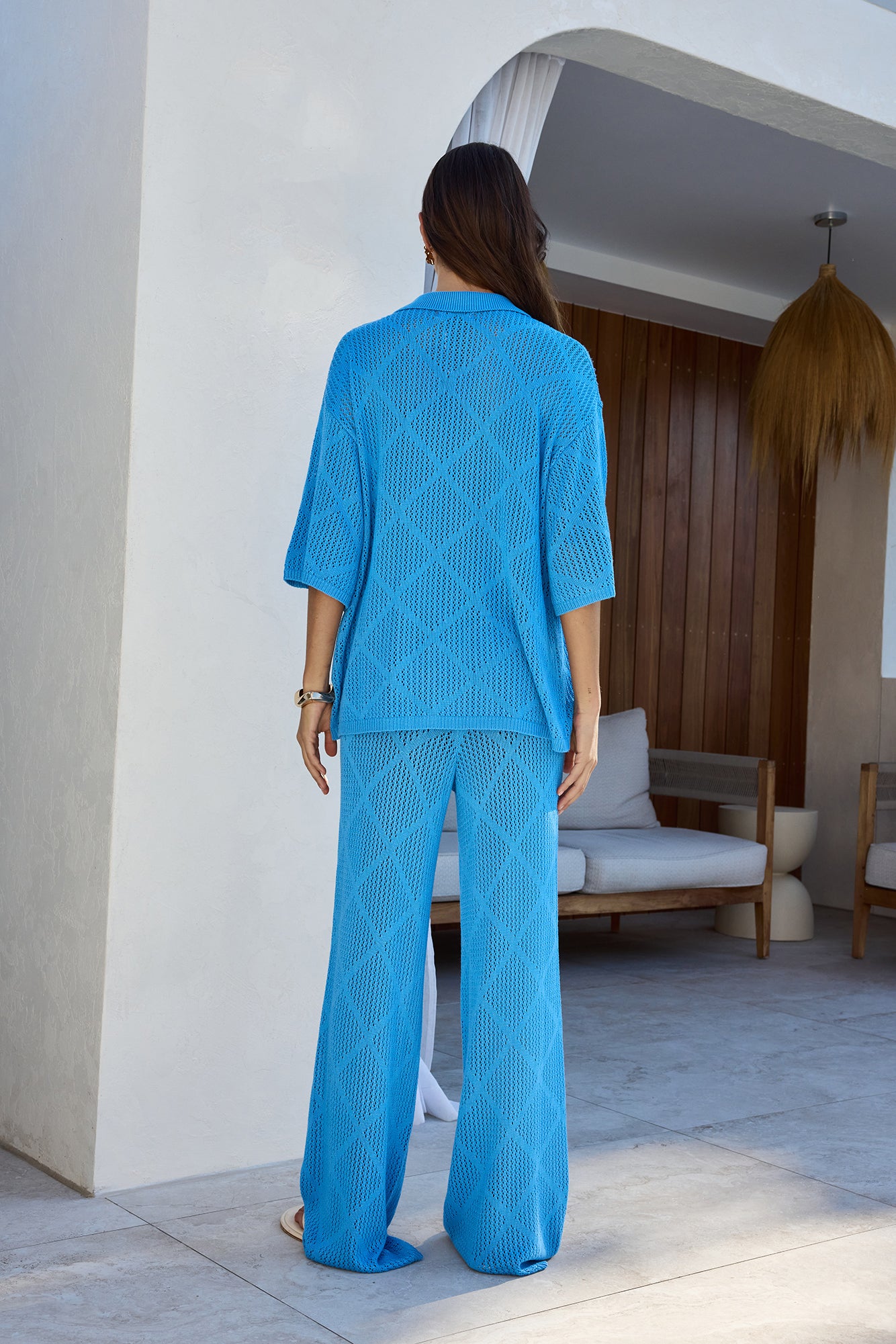 Coral Sands Top Cobalt-Seaa Fashion
