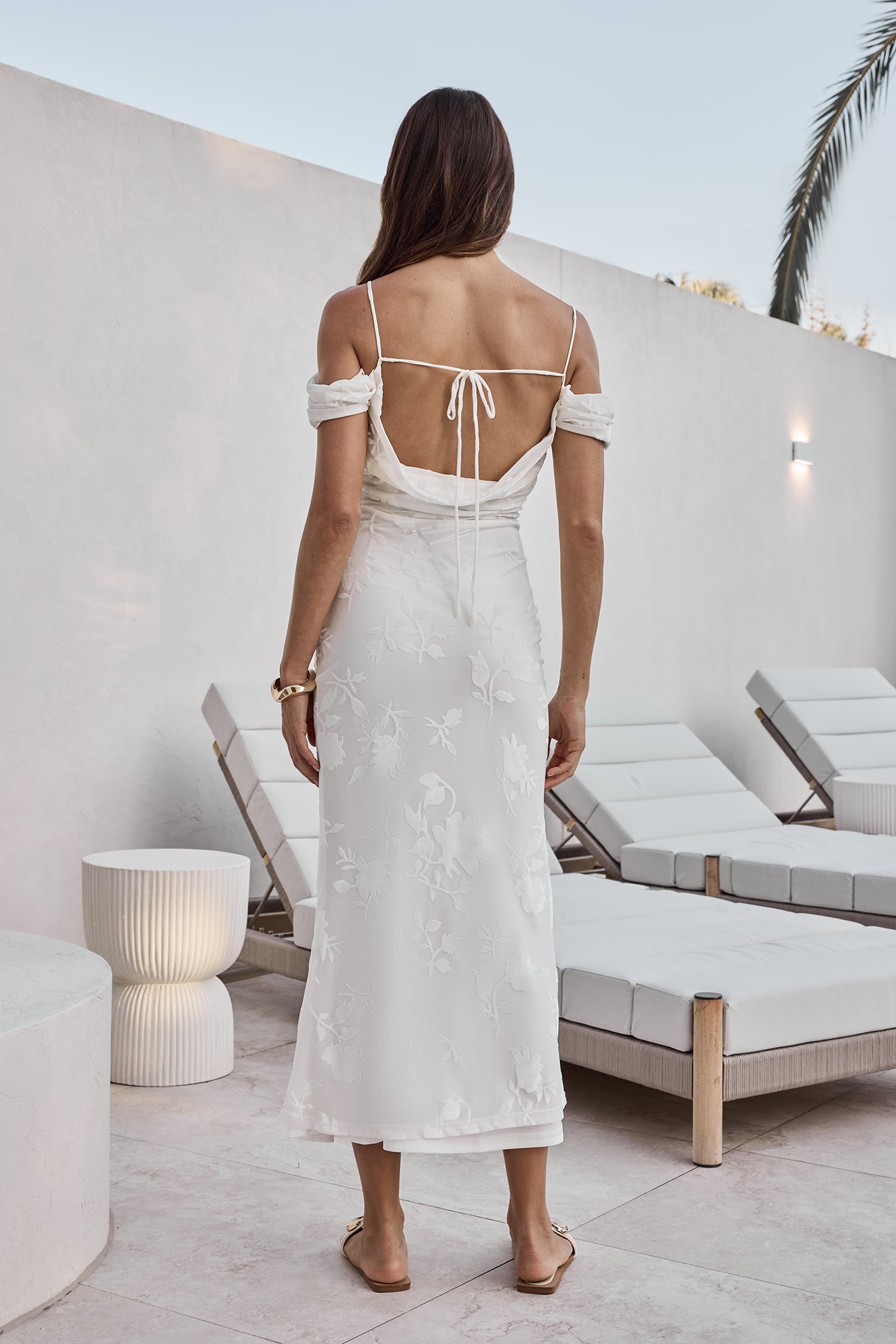 Tropical Tide Maxi Dress White-Seaa Fashion