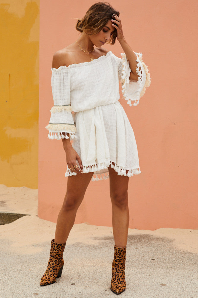 Awake My Soul Dress White-Seaa Fashion