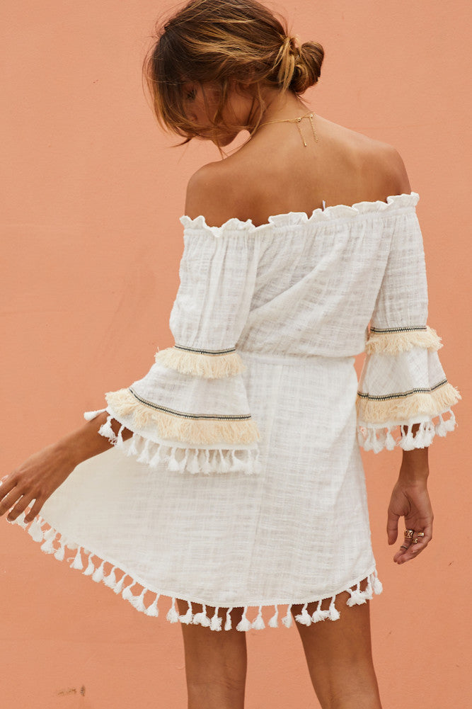 Awake My Soul Dress White-Seaa Fashion