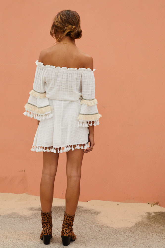 Awake My Soul Dress White-Seaa Fashion