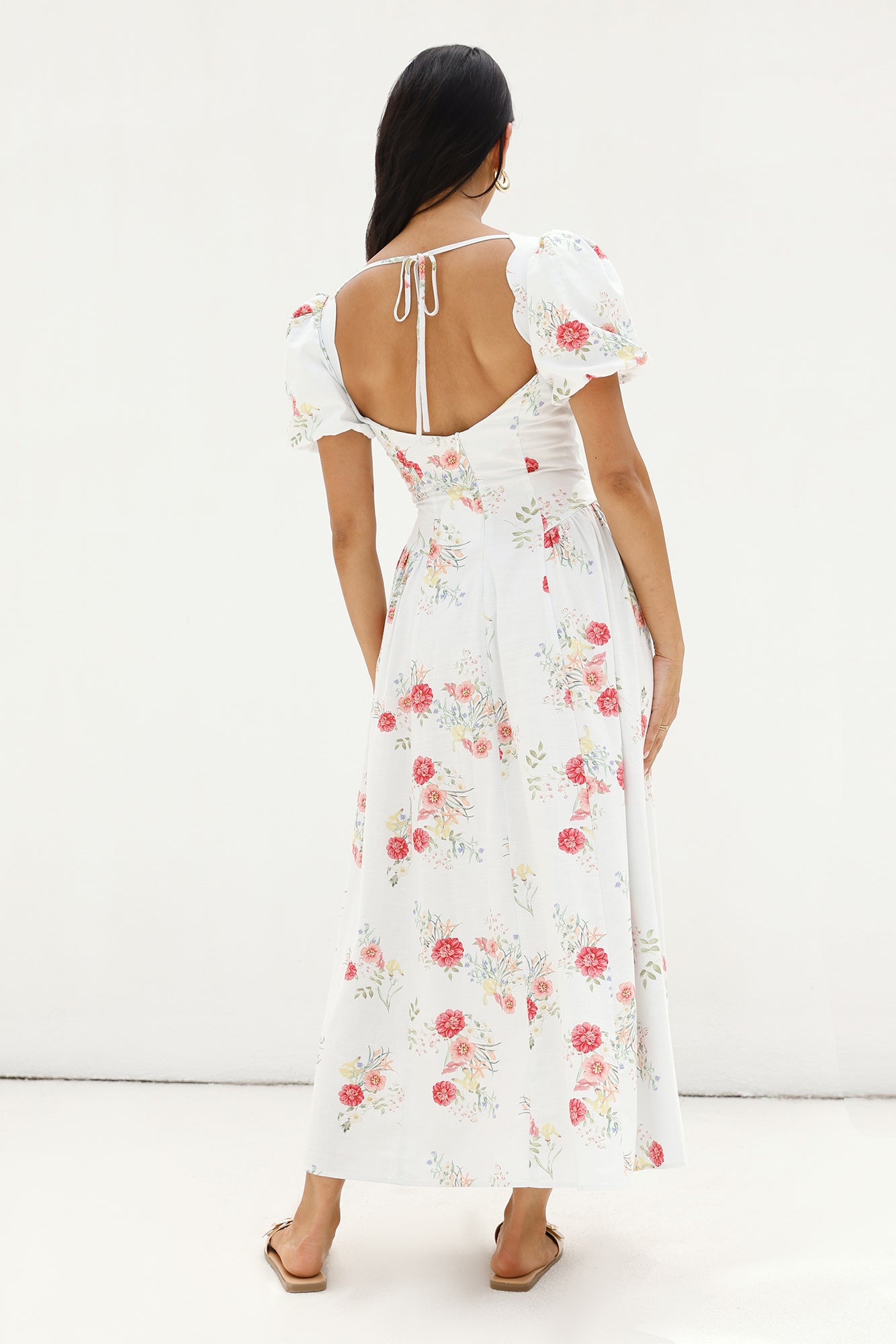 Heritage In Bloom Maxi Dress Floral-Seaa Fashion