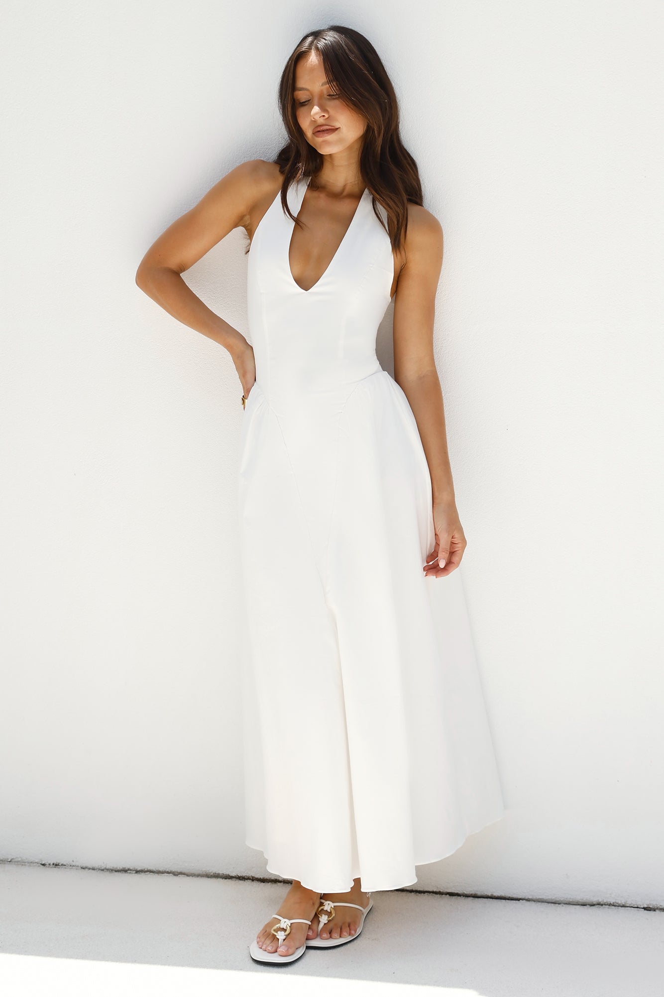 Birdie Blossom Maxi Dress White-Seaa Fashion